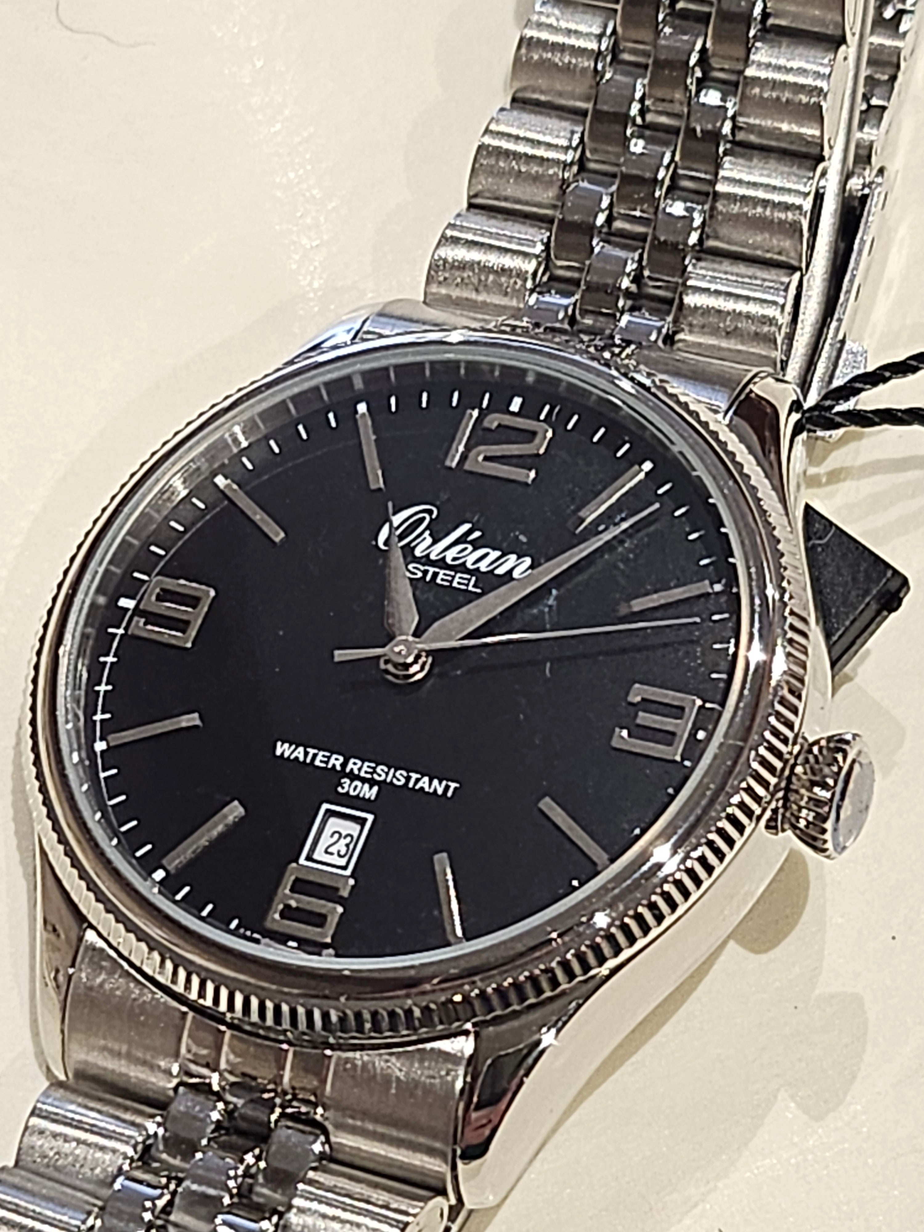 Orlean Watch - Black Face - ME3524