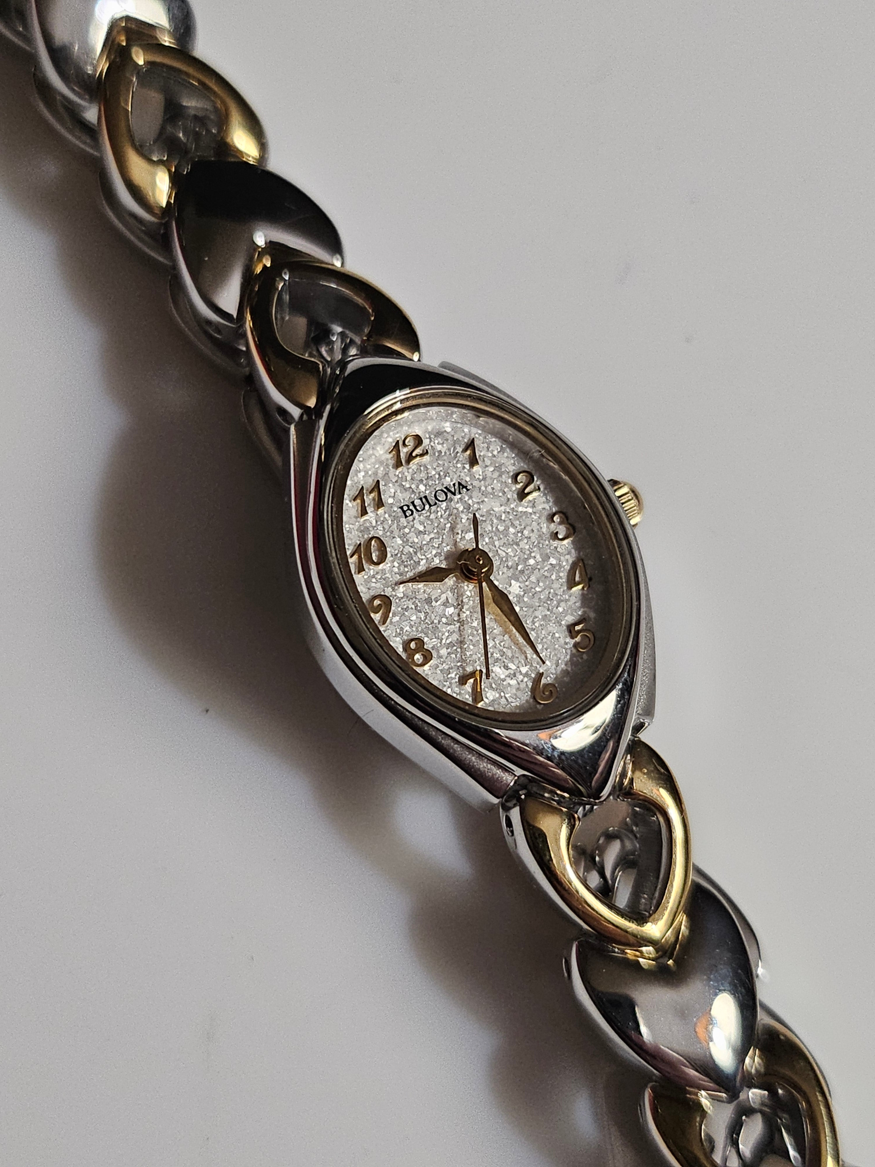 Bulova Two-tone Stainless Steel Watch - Ladies - 98V02 - Classic