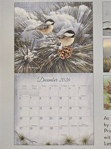2026 - The Legacy Songbirds Calendar - Hautman Brothers Collection - WCA104500