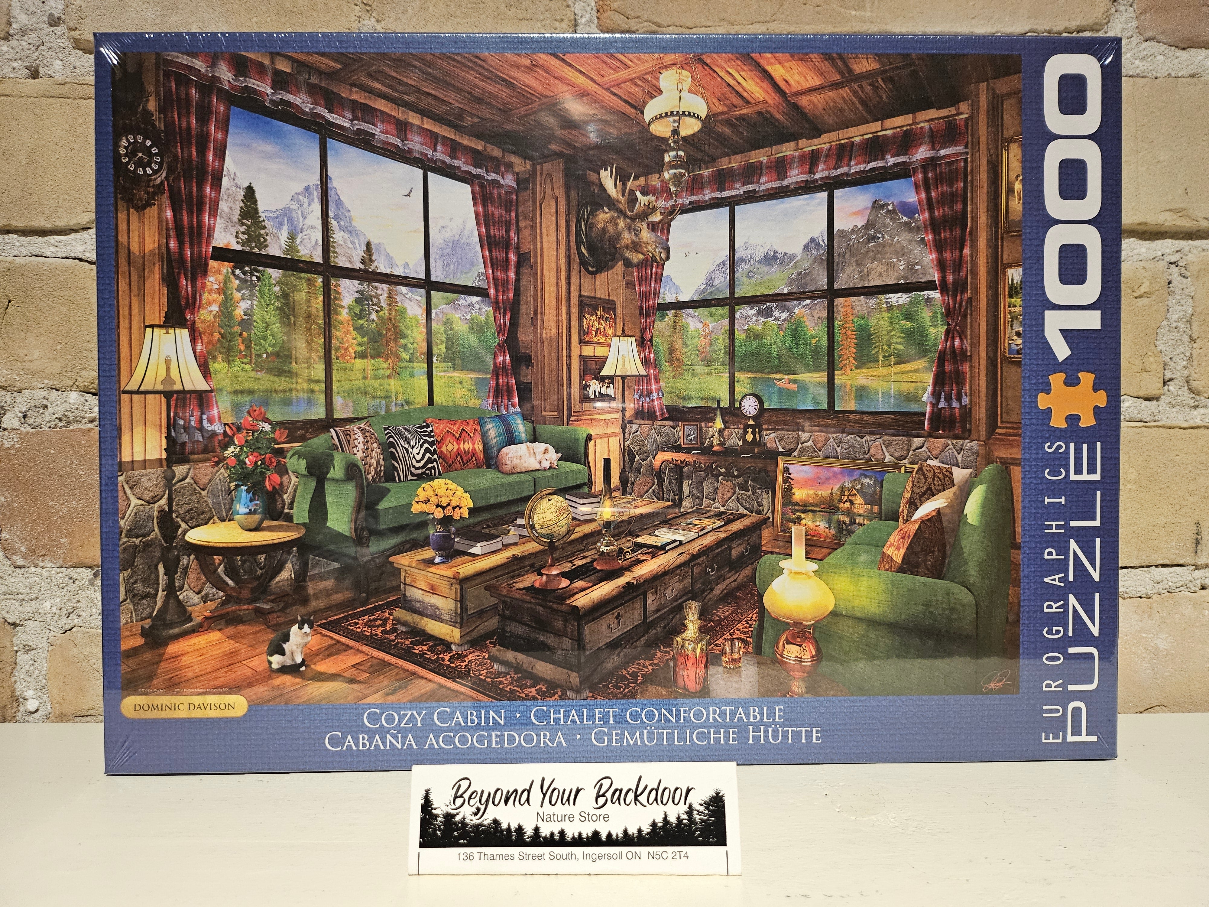 Eurographics Puzzle - Cozy Cabin - 1000 pieces - 6000-5377