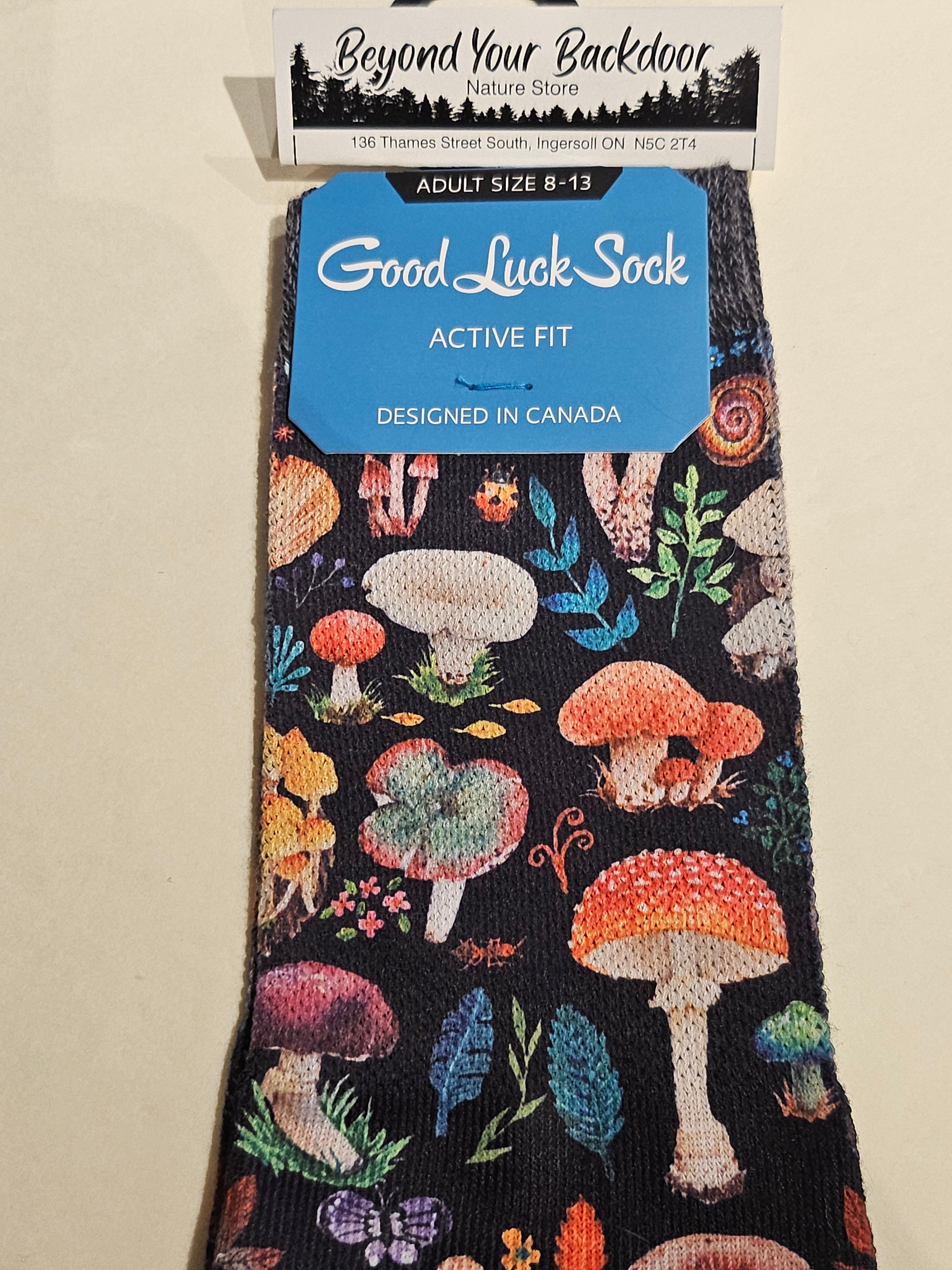 Good Luck Sock - Mens - Active Fit - Fits sizes 8-13 - ASSORTED DESIGNS