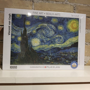 Eurographics Fine Art Puzzle - Starry Night by Vincent Van Gogh - 1000 pieces - 6000-1204