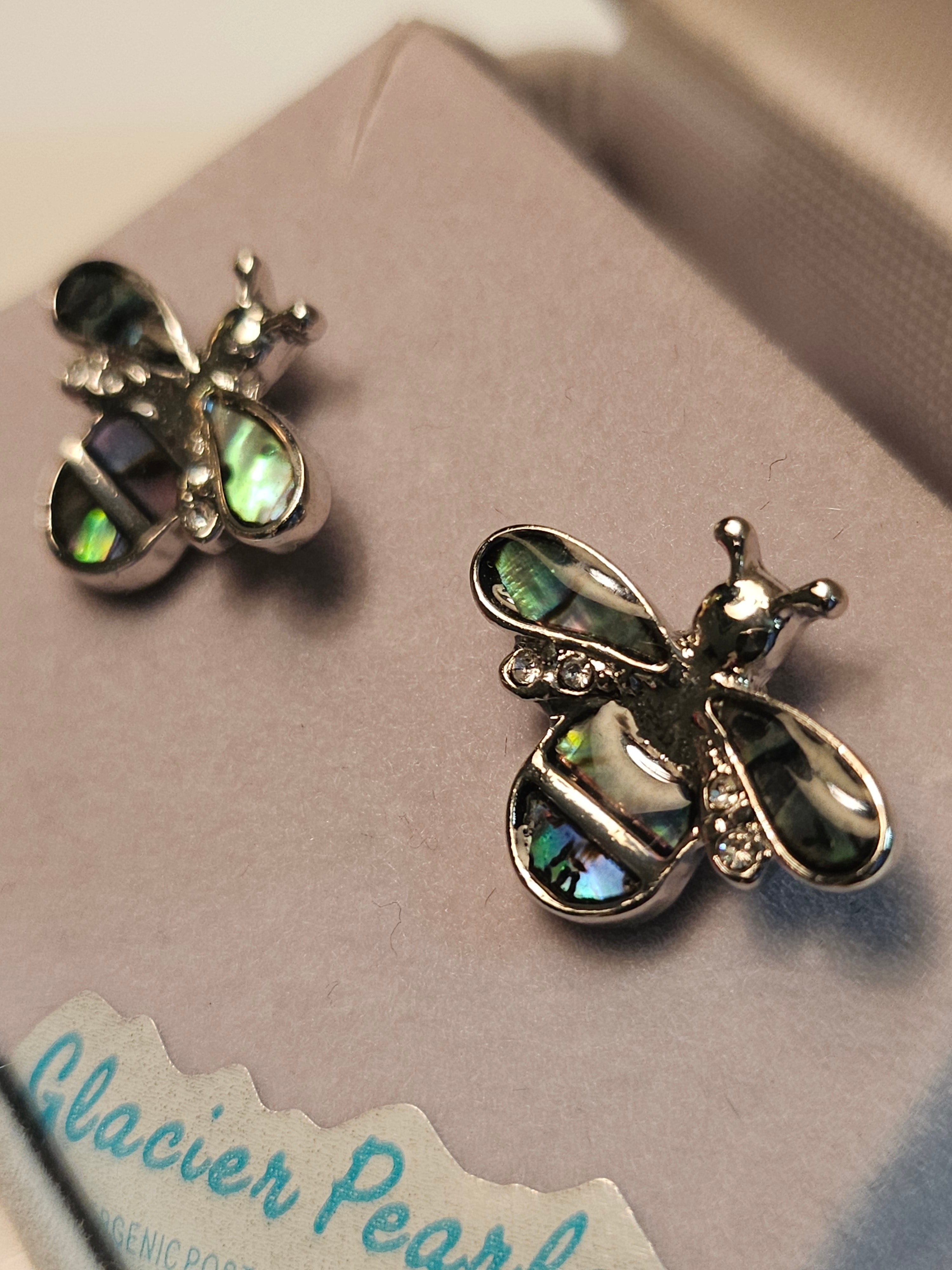 Storrs Earrings - Bumblebee - Glacier Pearle - 8011447