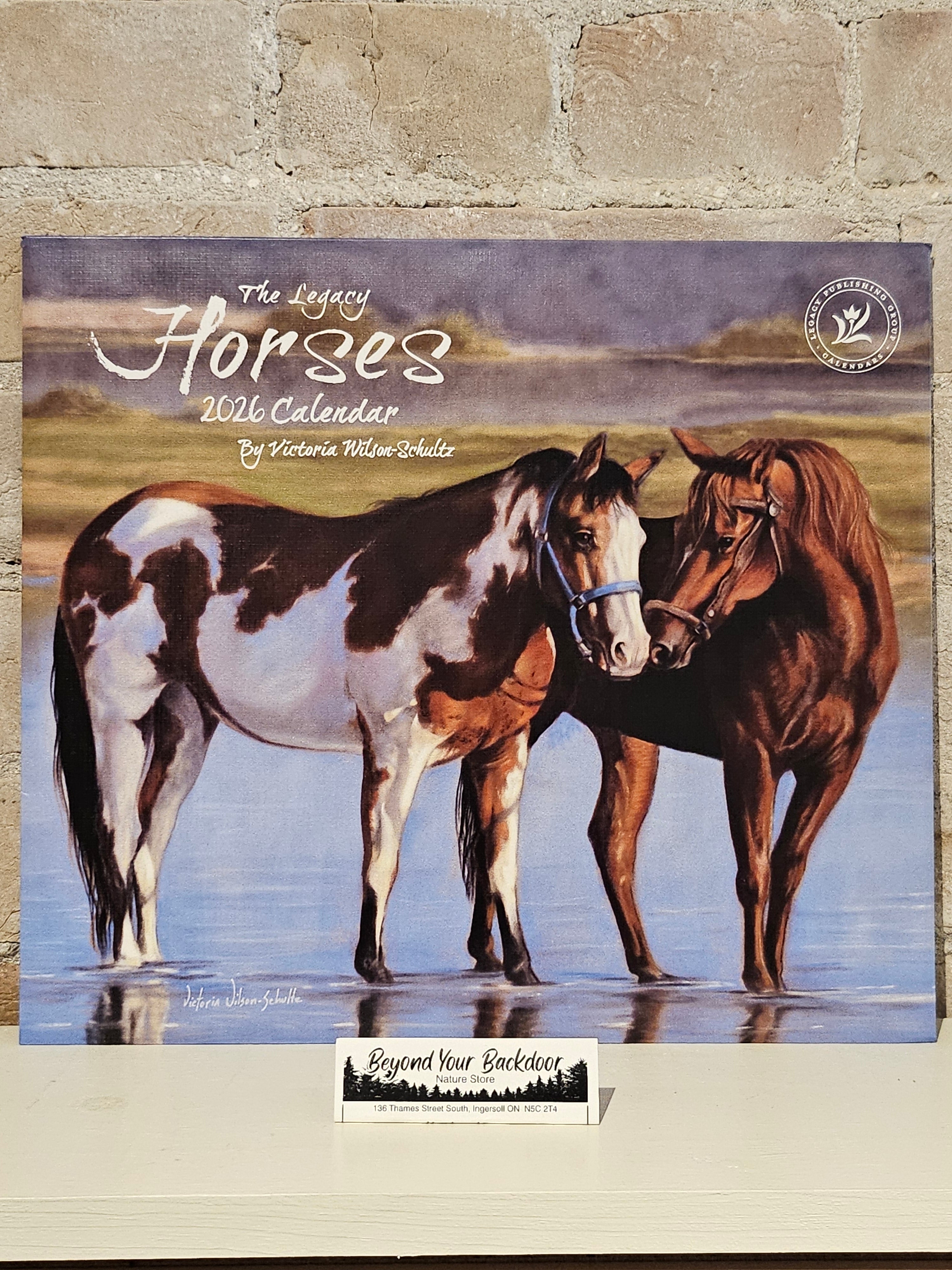 2026 - The Legacy Horses Calendar - by Victoria Wilson-Schultz - WCA104434