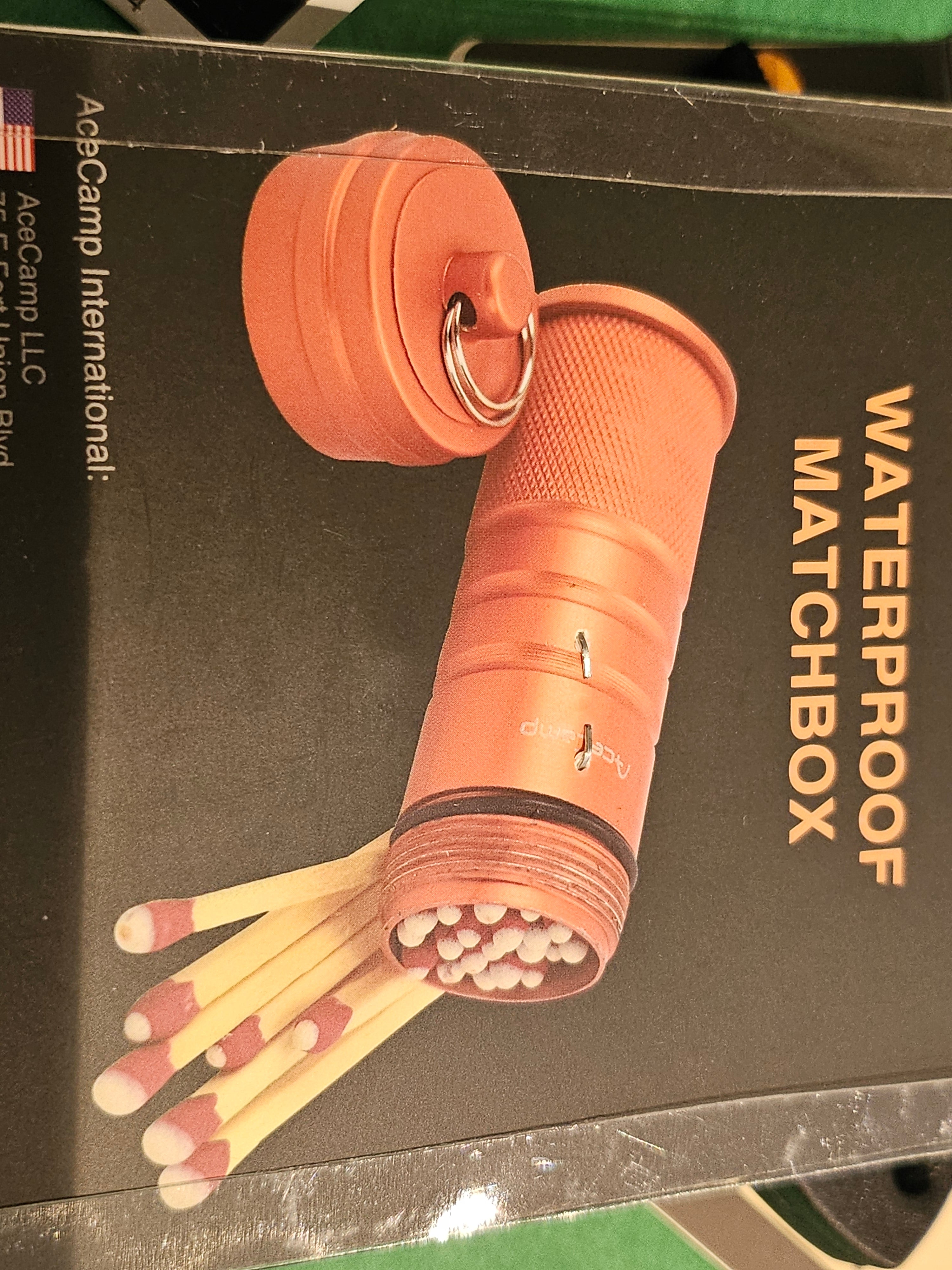 Ace Camp Waterproof Matchbox - Assorted Colours - 3570