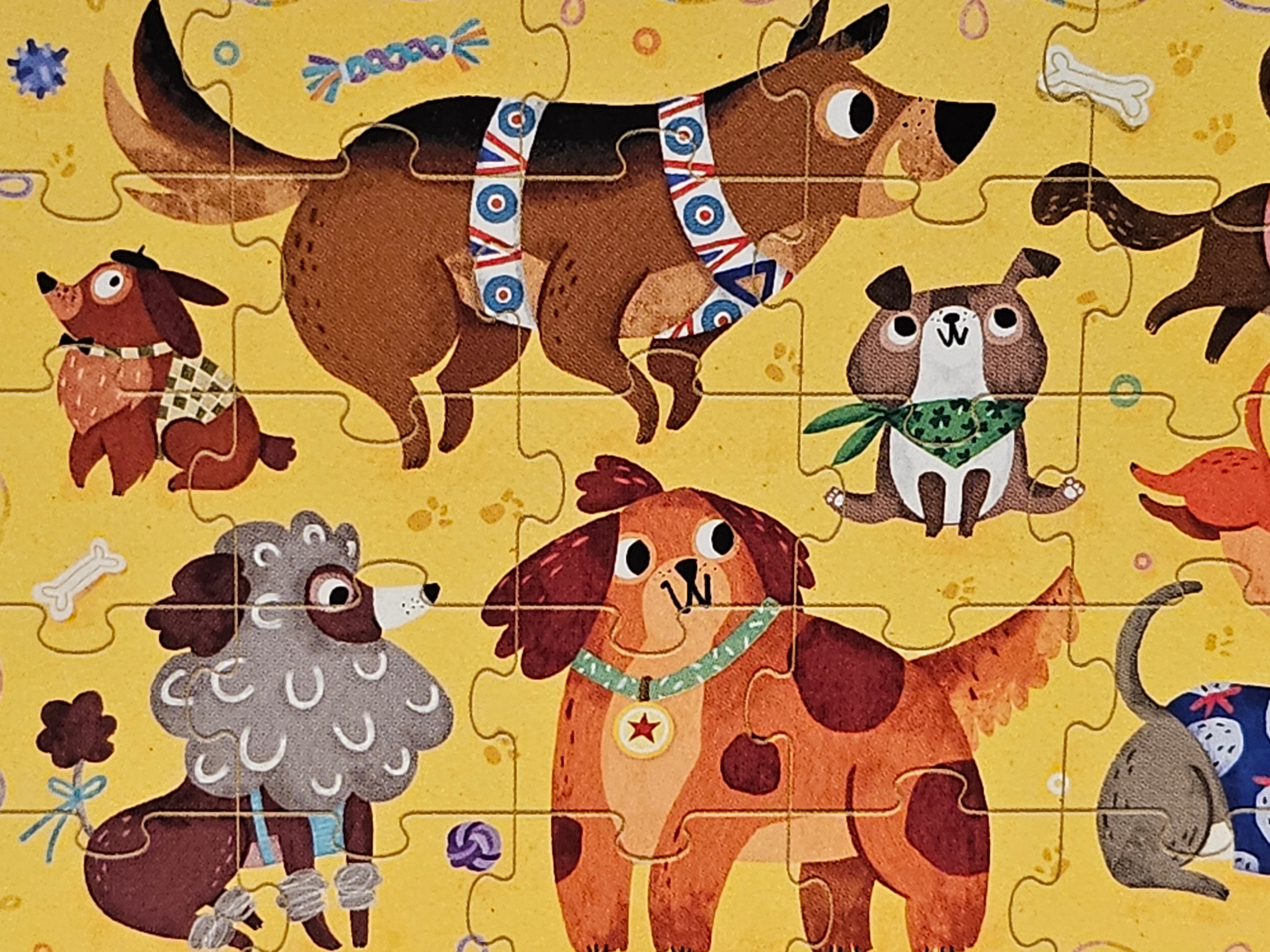 Banana Panda Puzzle - I Love Dogs - 3+ - 40 pieces - 49287