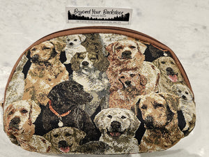 Cosmetic Bag Set - 4 pieces - Tapestry - Assorted Designs M08