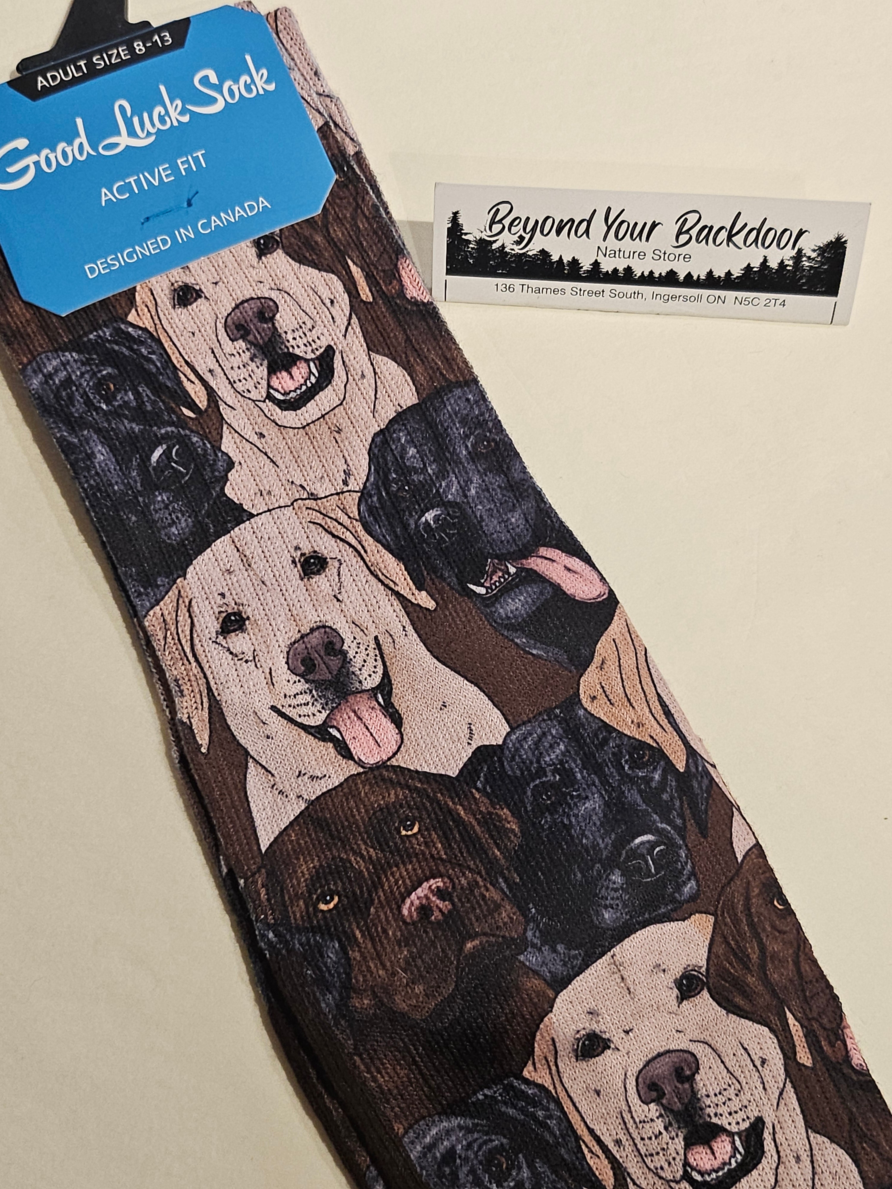 Good Luck Sock - Mens - Active Fit - Fits sizes 8-13 - ASSORTED DESIGNS