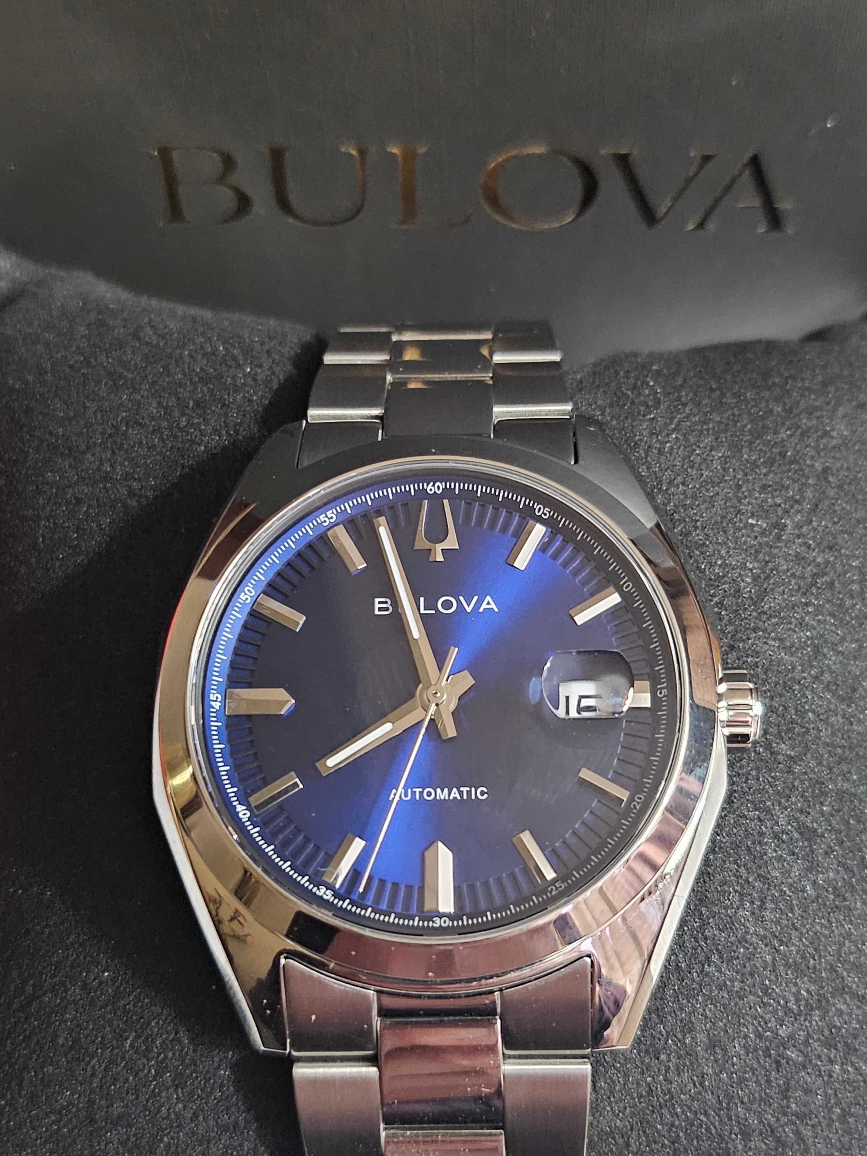 Bulova Automatic Stainless Steel Watch - 96B436 - Surveyor