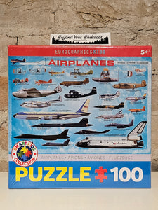 Eurographics Kids Puzzle - Airplanes - 100 pieces - 6100-0086