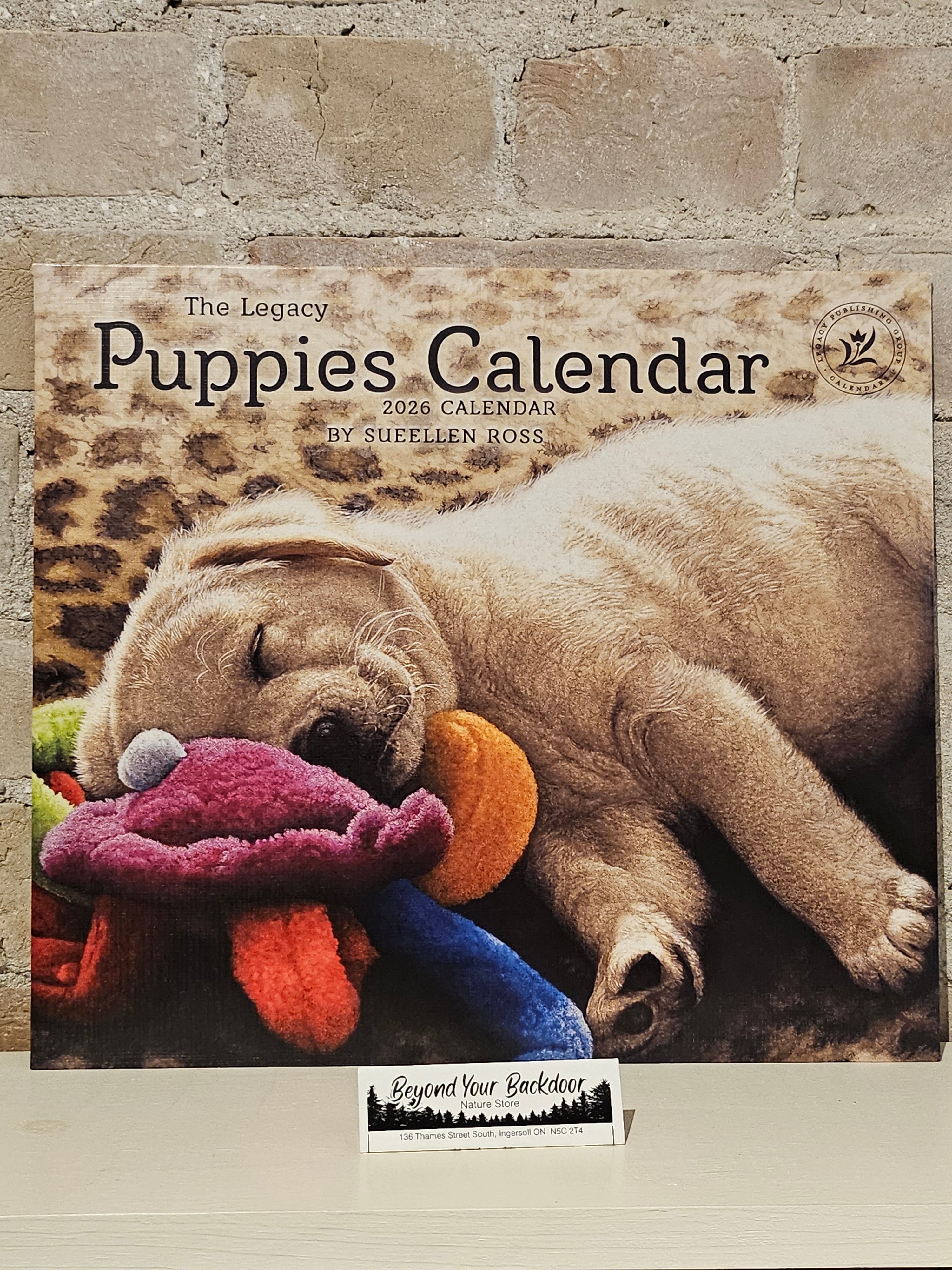 2026 - The Legacy Puppies Calendar - by Sueellen Ross - WCA103852