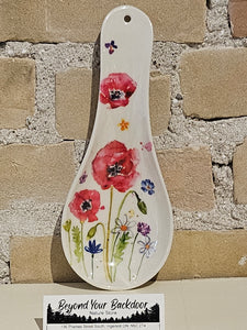 Poppy Field Spoon Rest LP94609