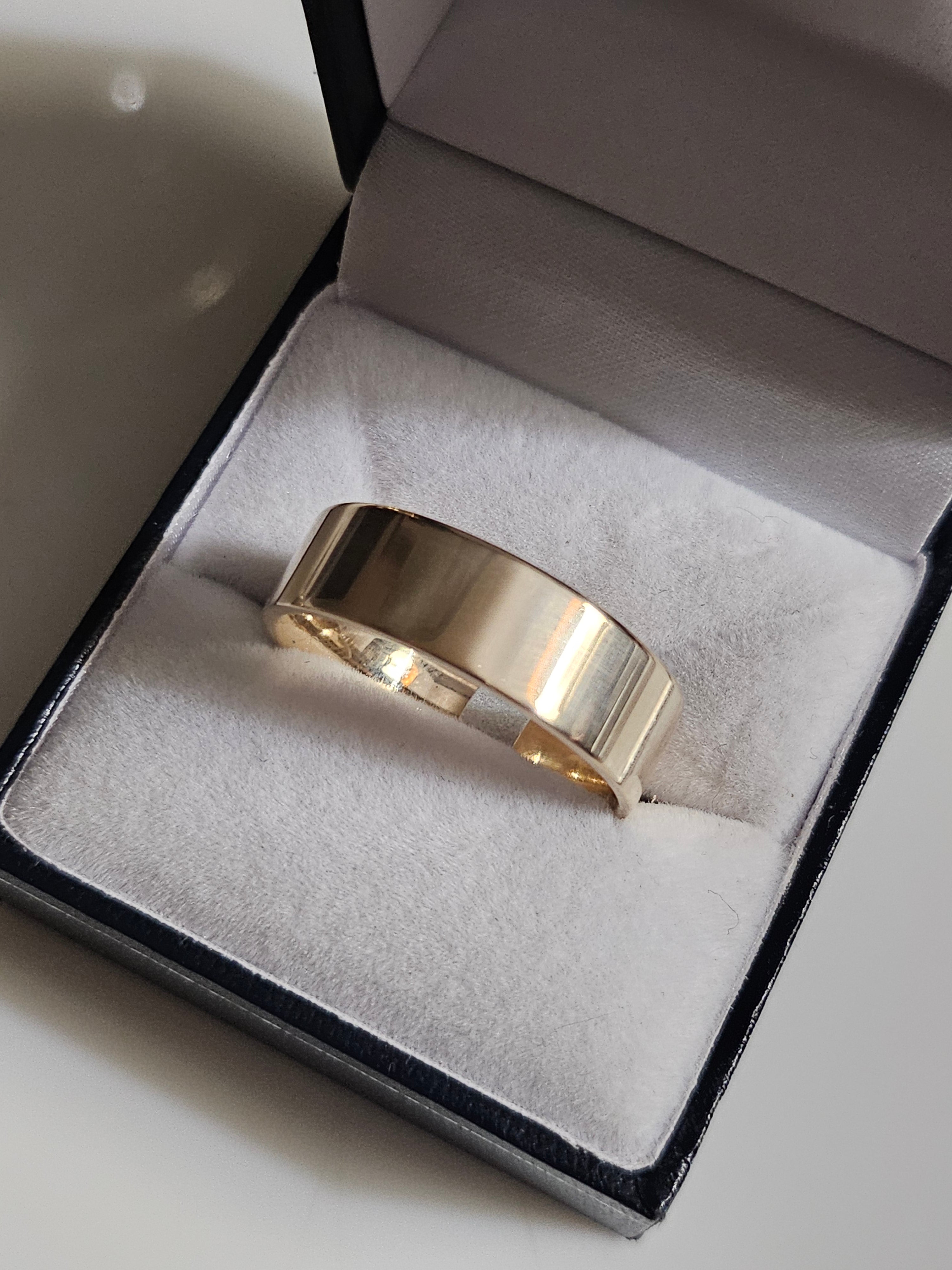 Gold Wedding Band - Men's 7T00RM - $2315