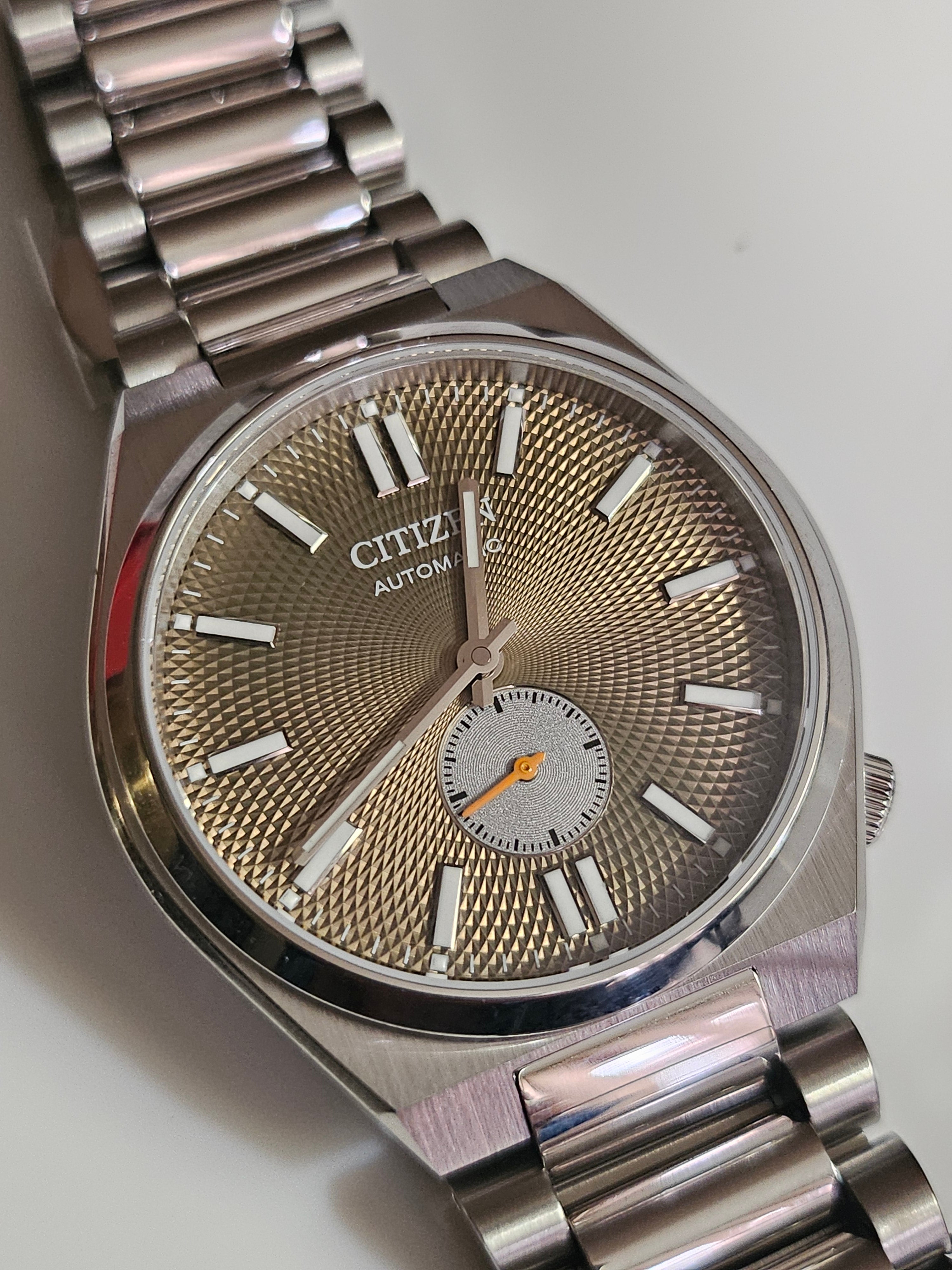 Citizen Automatic Stainless Steel Watch - NK5010-51X - Tsuyosa - Green