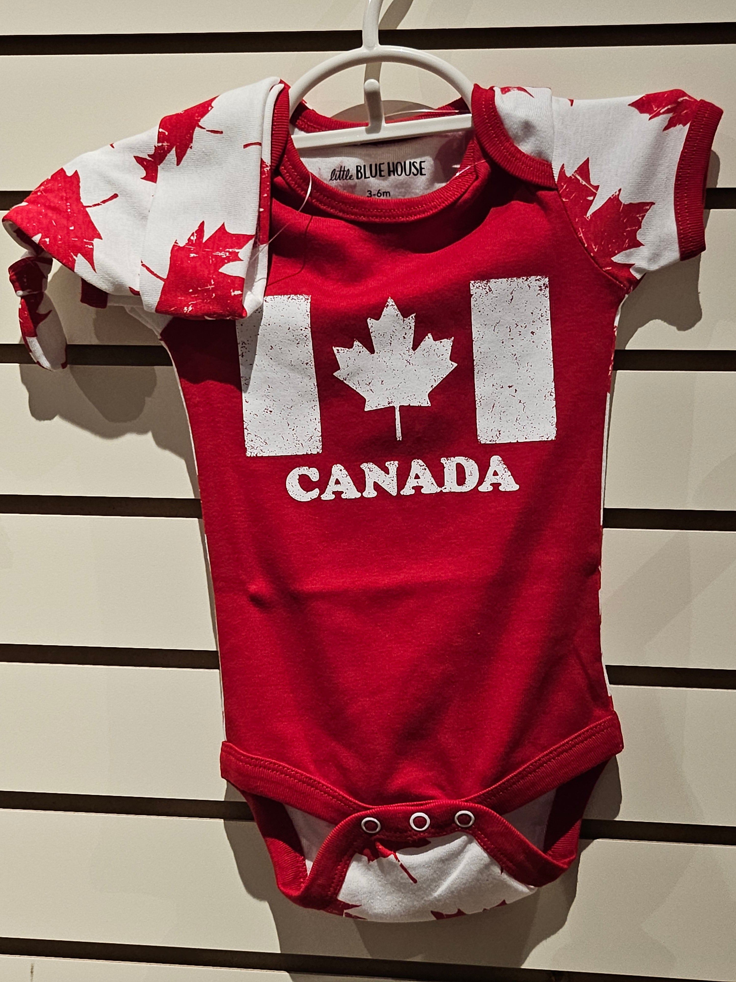Baby Bodysuit with Hat - Canada