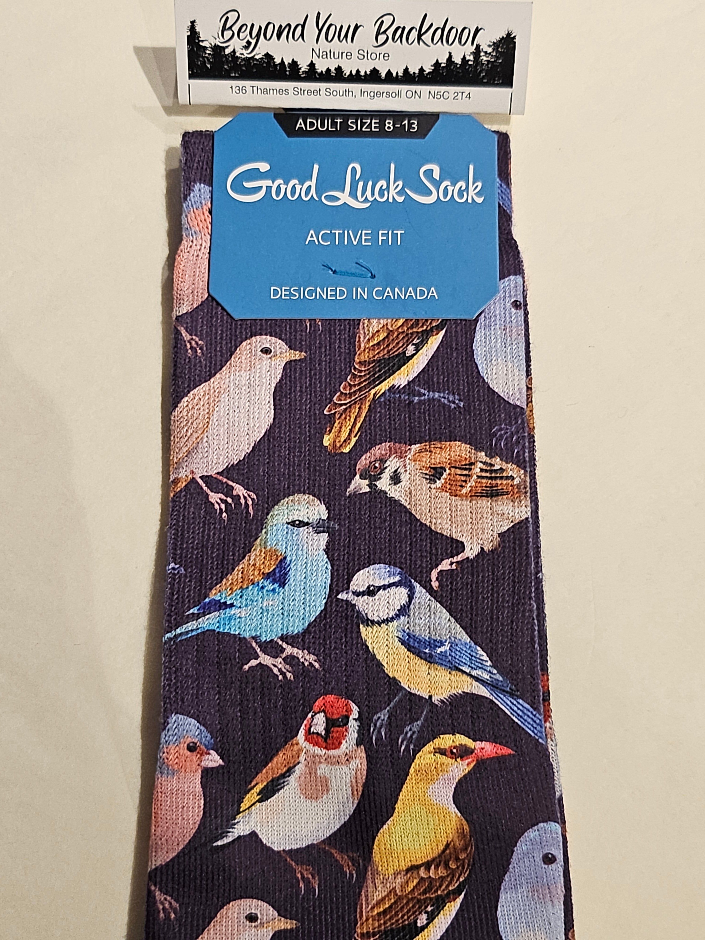 Good Luck Sock - Mens - Active Fit - Fits sizes 8-13 - ASSORTED DESIGNS