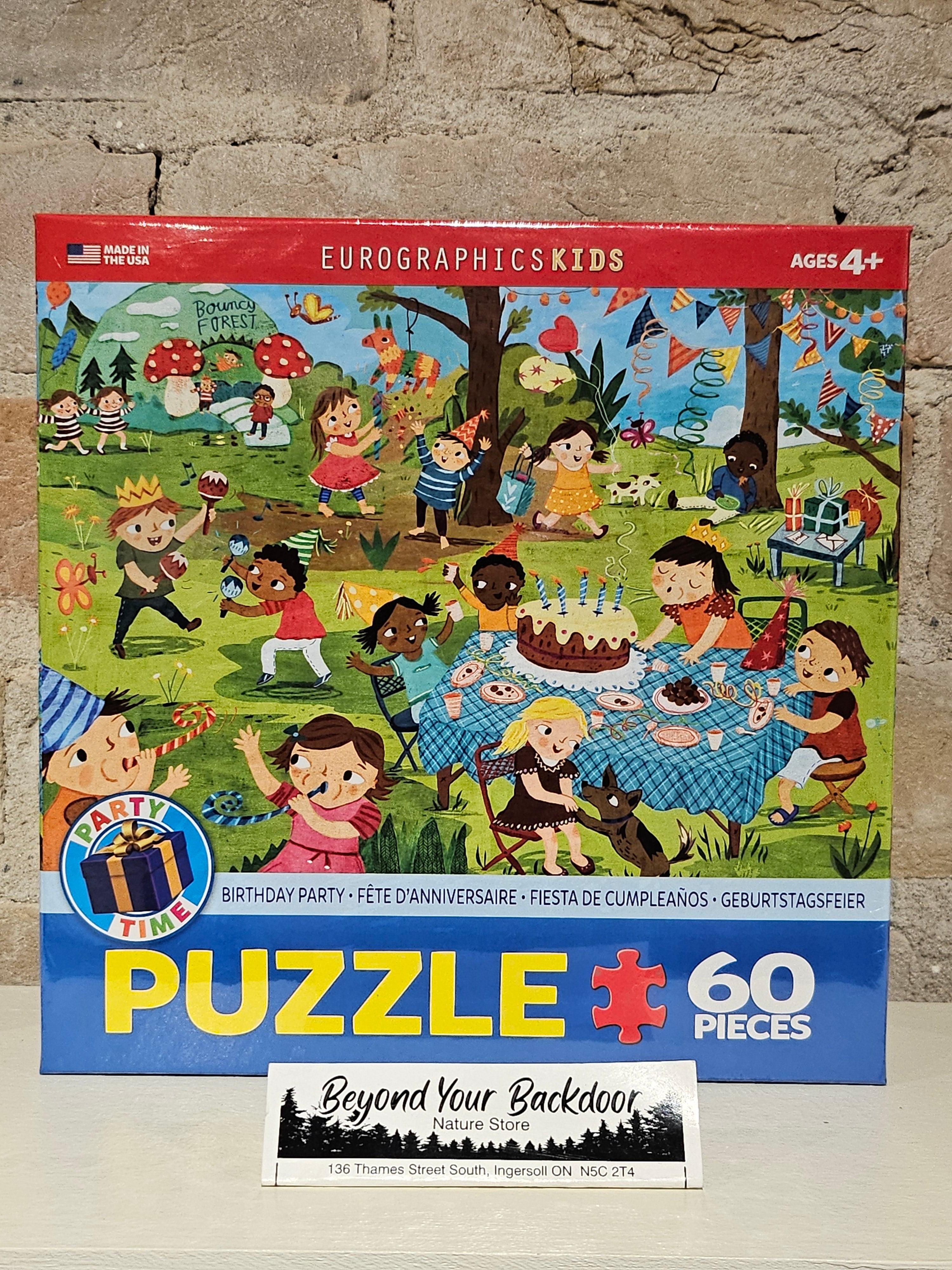 Eurographics Kids Puzzle - Birthday Party - 60 pieces - 6060-0468
