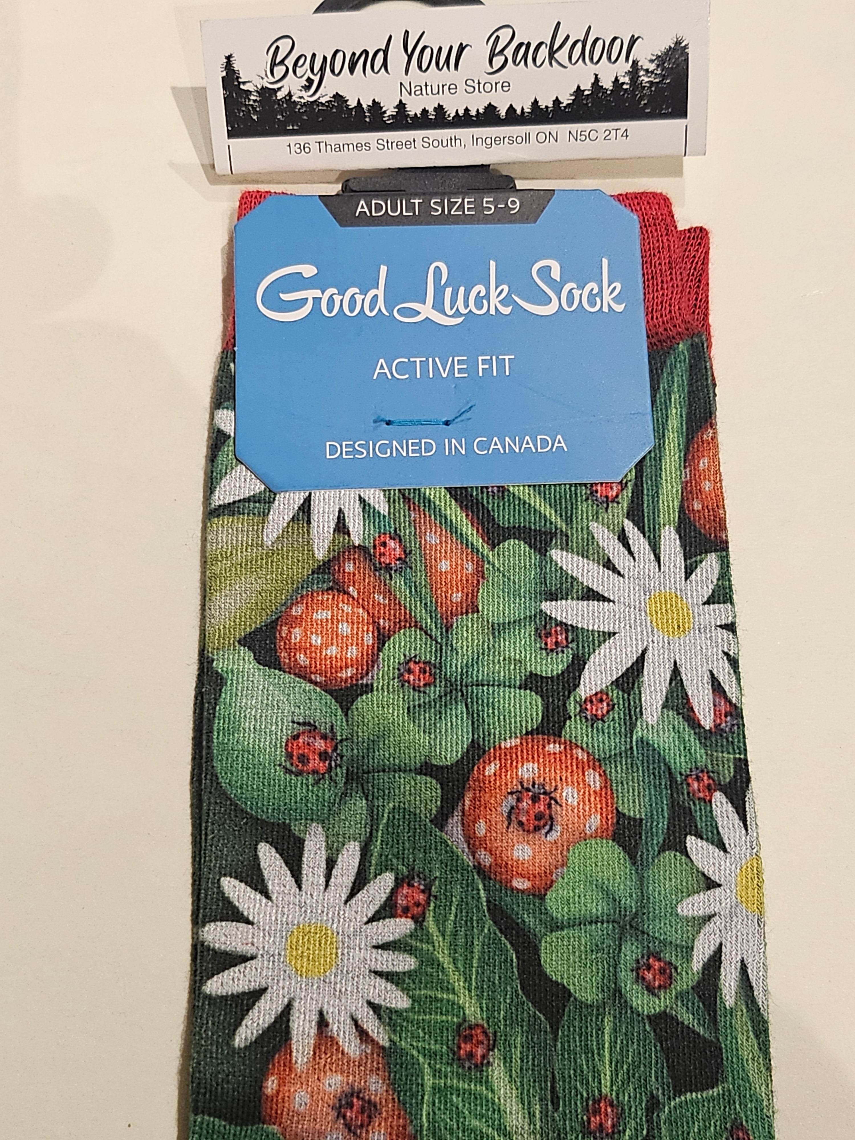 Good Luck Sock - Women's - Active Fit - Fits sizes 5-9 - ASSORTED DESIGNS