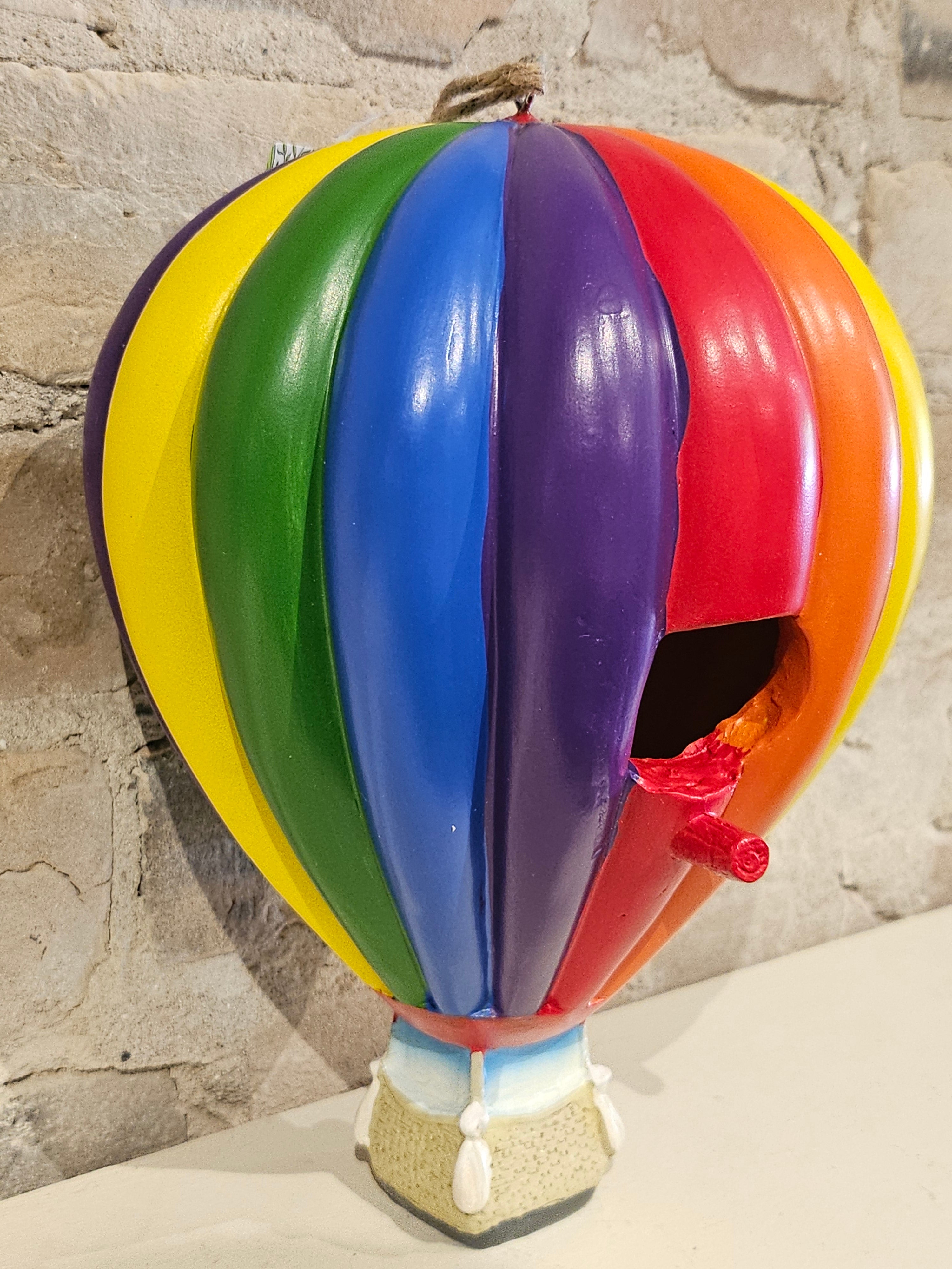 Birdhouse - Decorative - Hot Air Balloon Birdhouse - 10327
