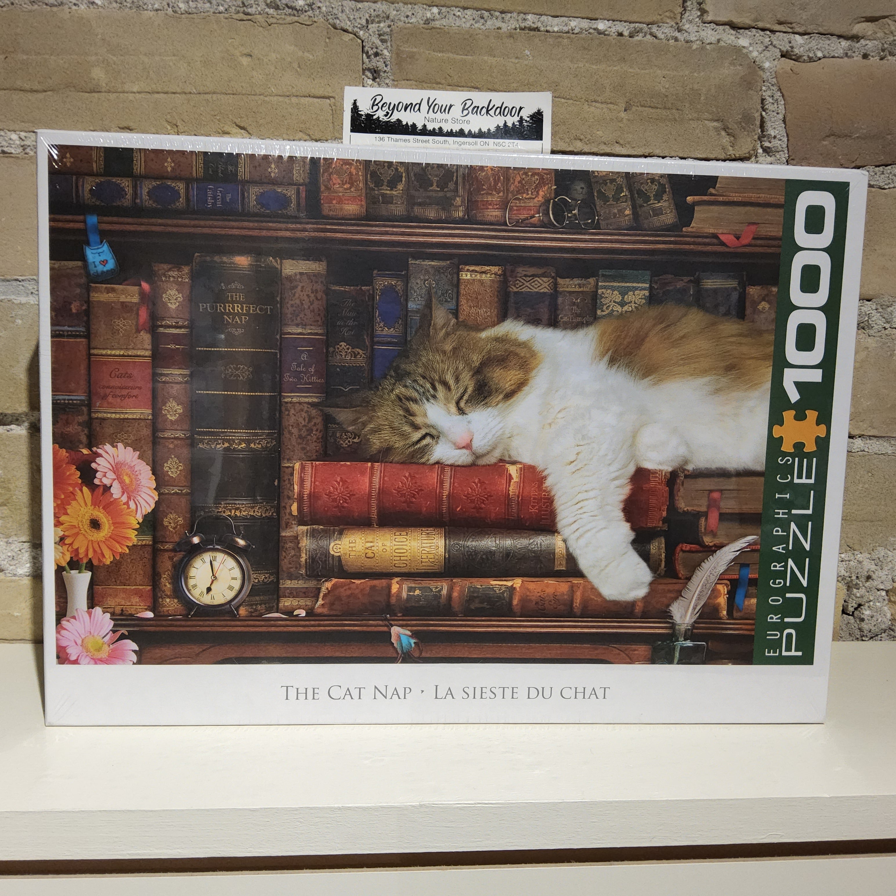 Eurographics Puzzle - The Cat Nap - 1000 pieces - 6000-5545