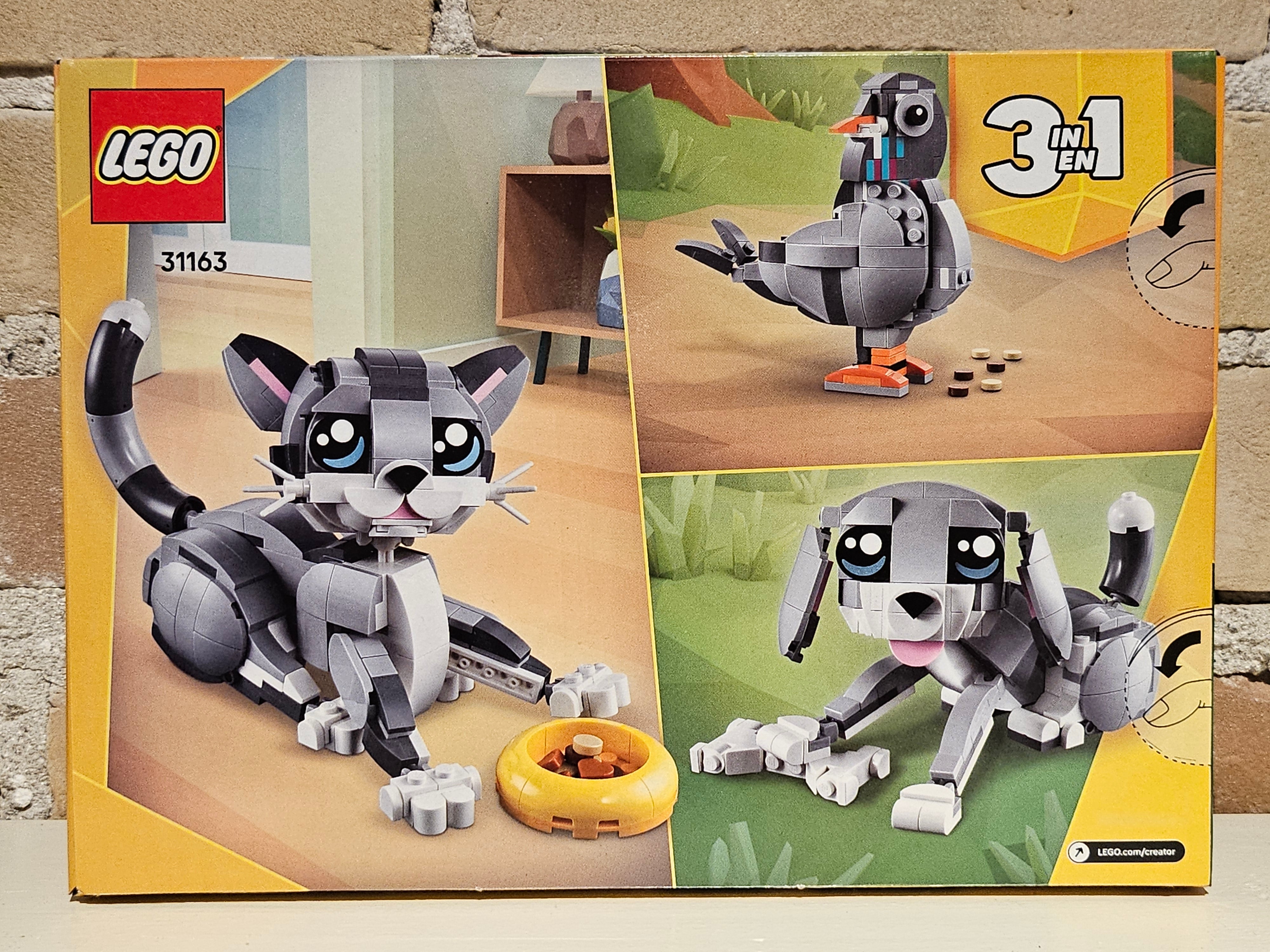 Lego Creator - 3in1 - Playful Cat - Age 8+ - 407 pieces - 31163
