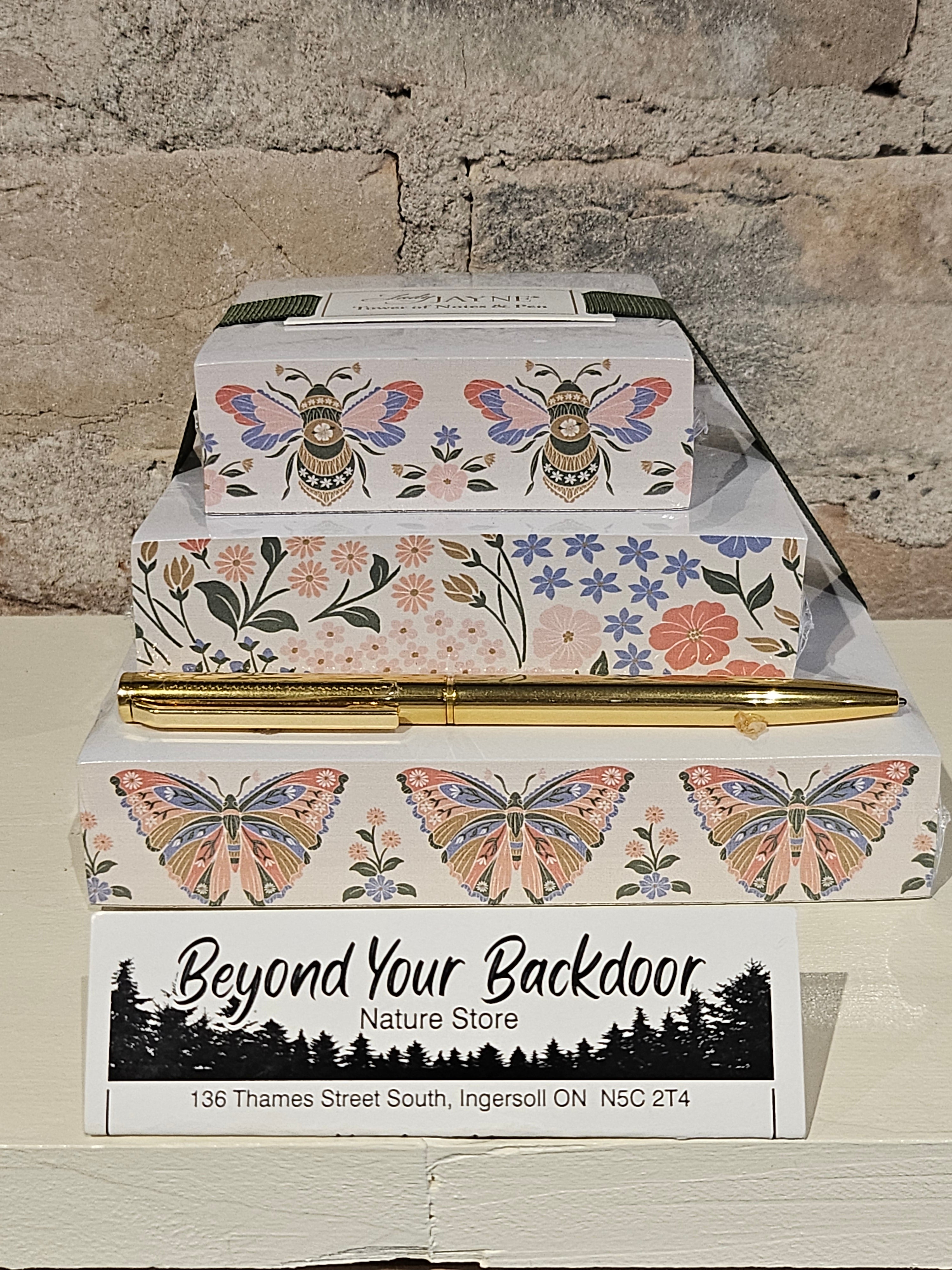 Lady Jayne Tower of Notes & Pen - Wildflower - LJ82039