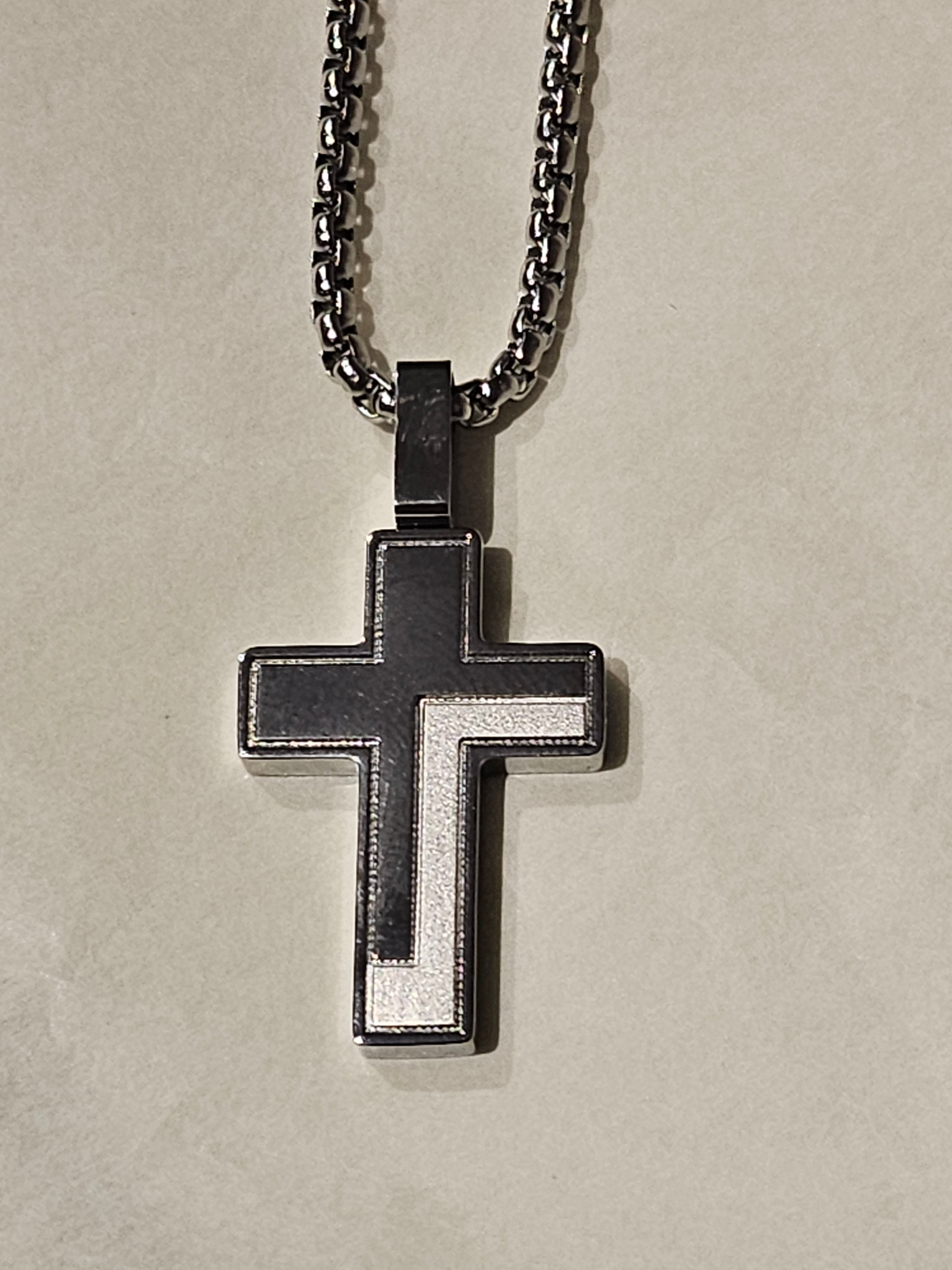 STEELX S/SChain and S/SPendant - Cross
