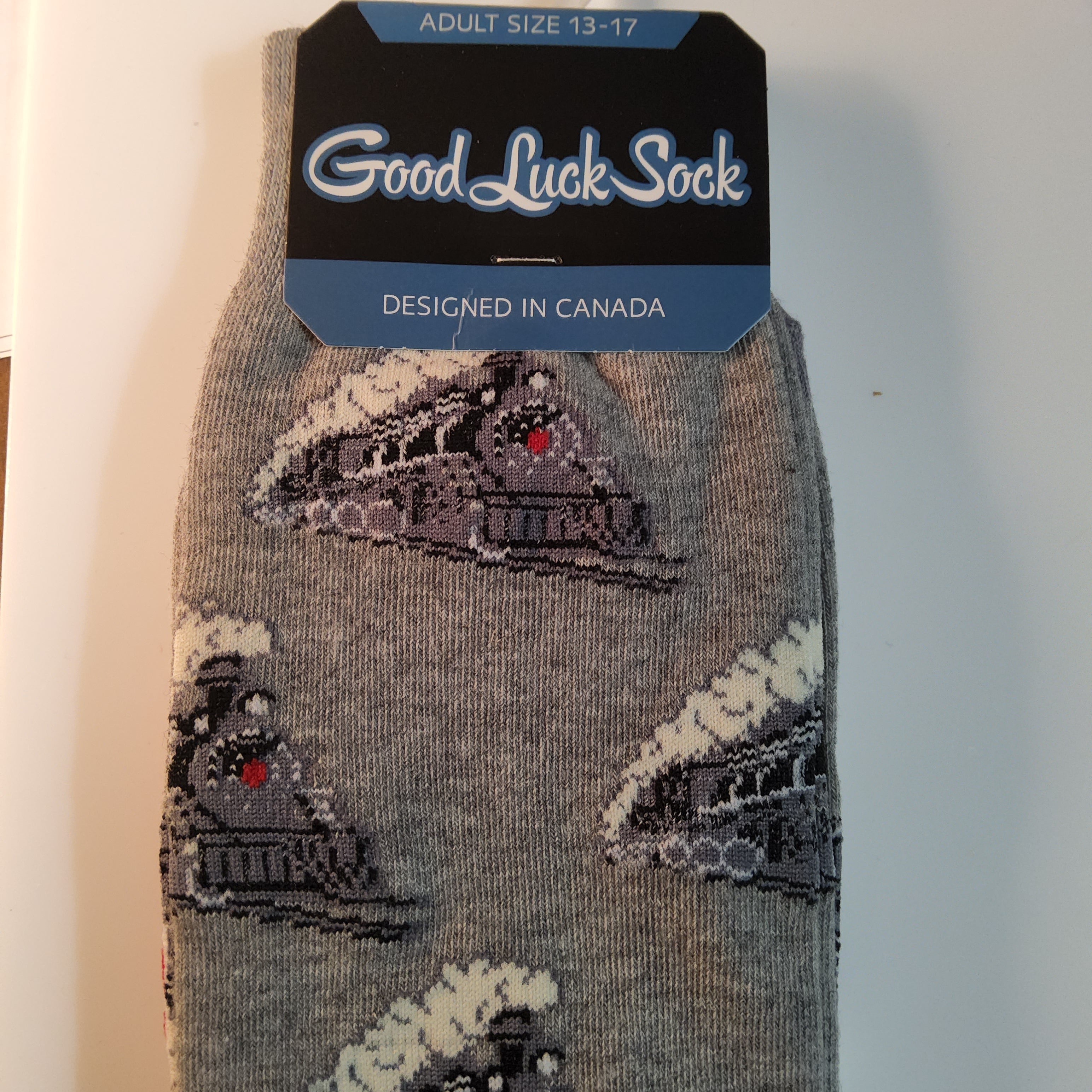 Big and Tall - Good Luck Sock - Mens - Sizes 13-17 - ASSORTED DESIGNS