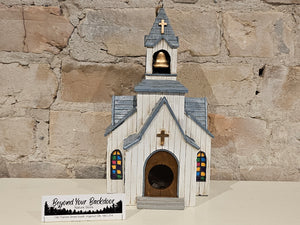 Birdhouse - Decorative - Church - 10135
