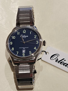 Orlean Watch - Expansion Band - Blue Face - ME3533