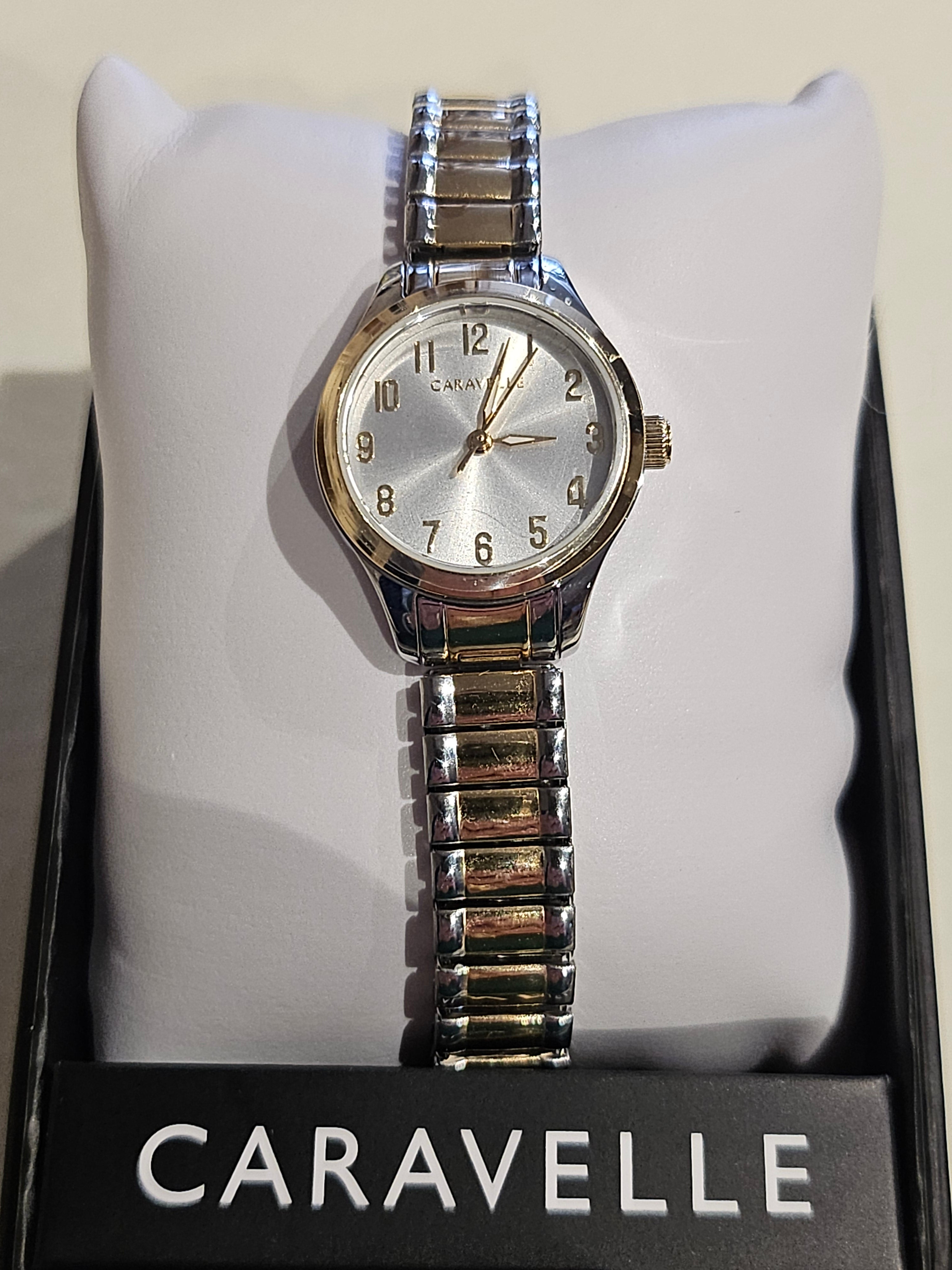 Caravelle Two-tone Stainless Steel Watch - Ladies - 45L177