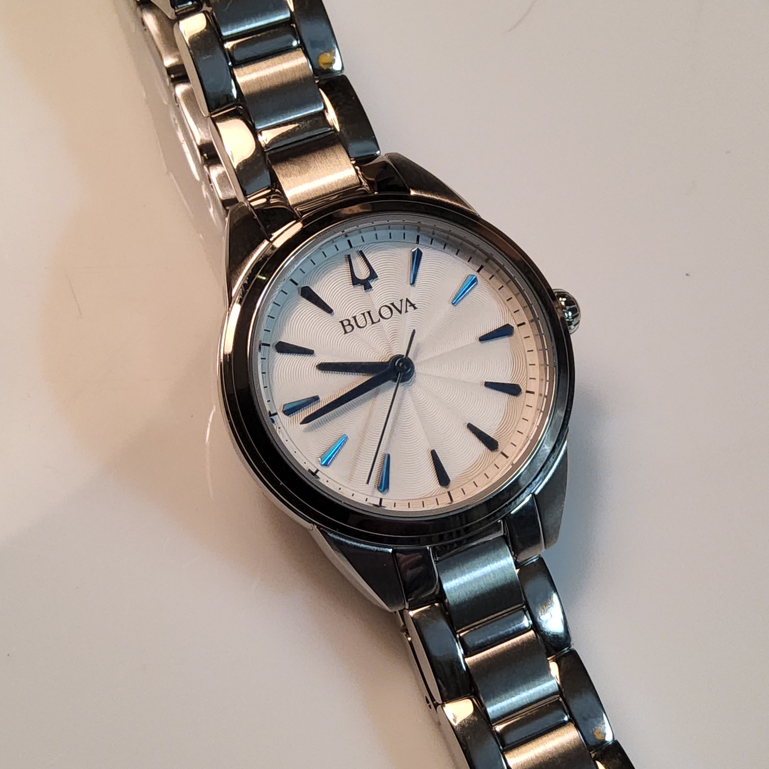 Bulova Silver Tone Watch - Ladies - 96L285 - Sutton