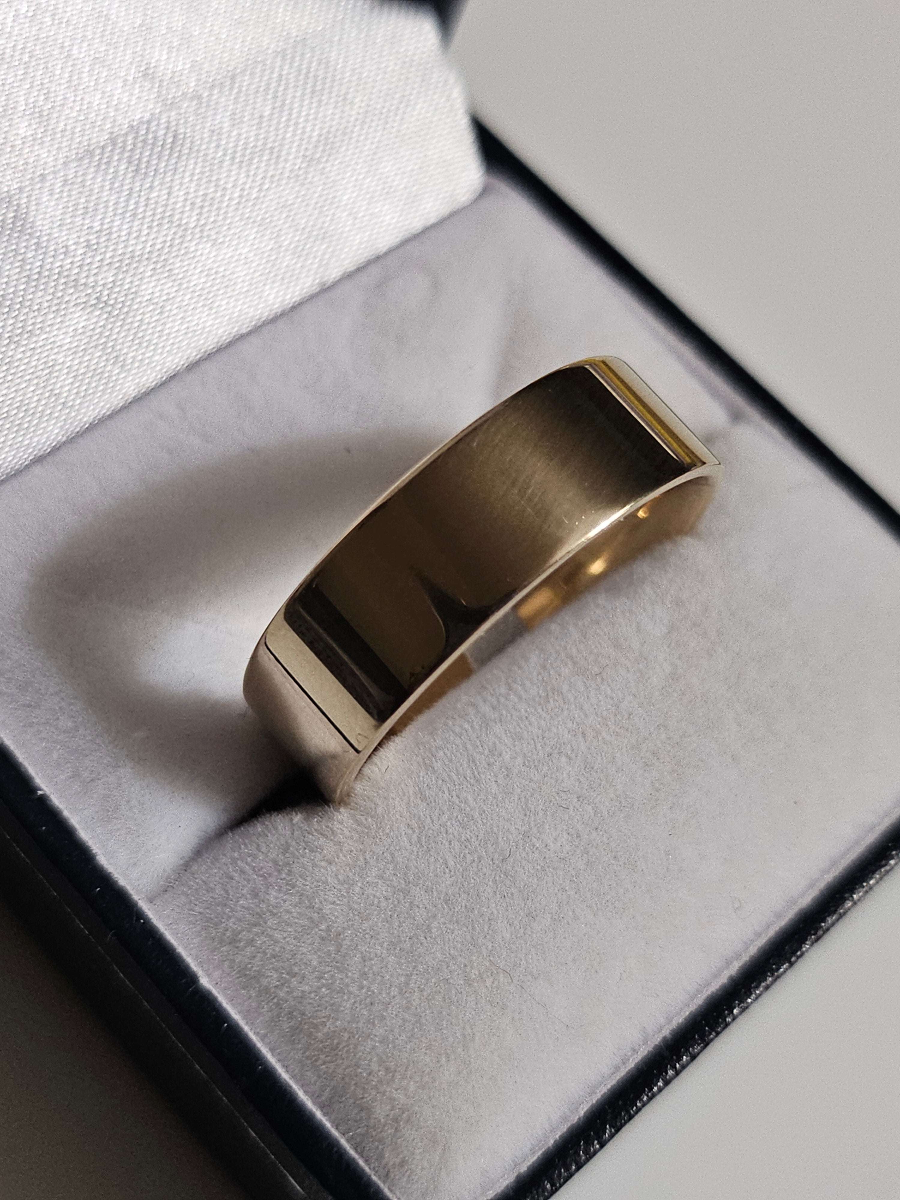 Gold Wedding Band - Men's 7T00RM - $2315