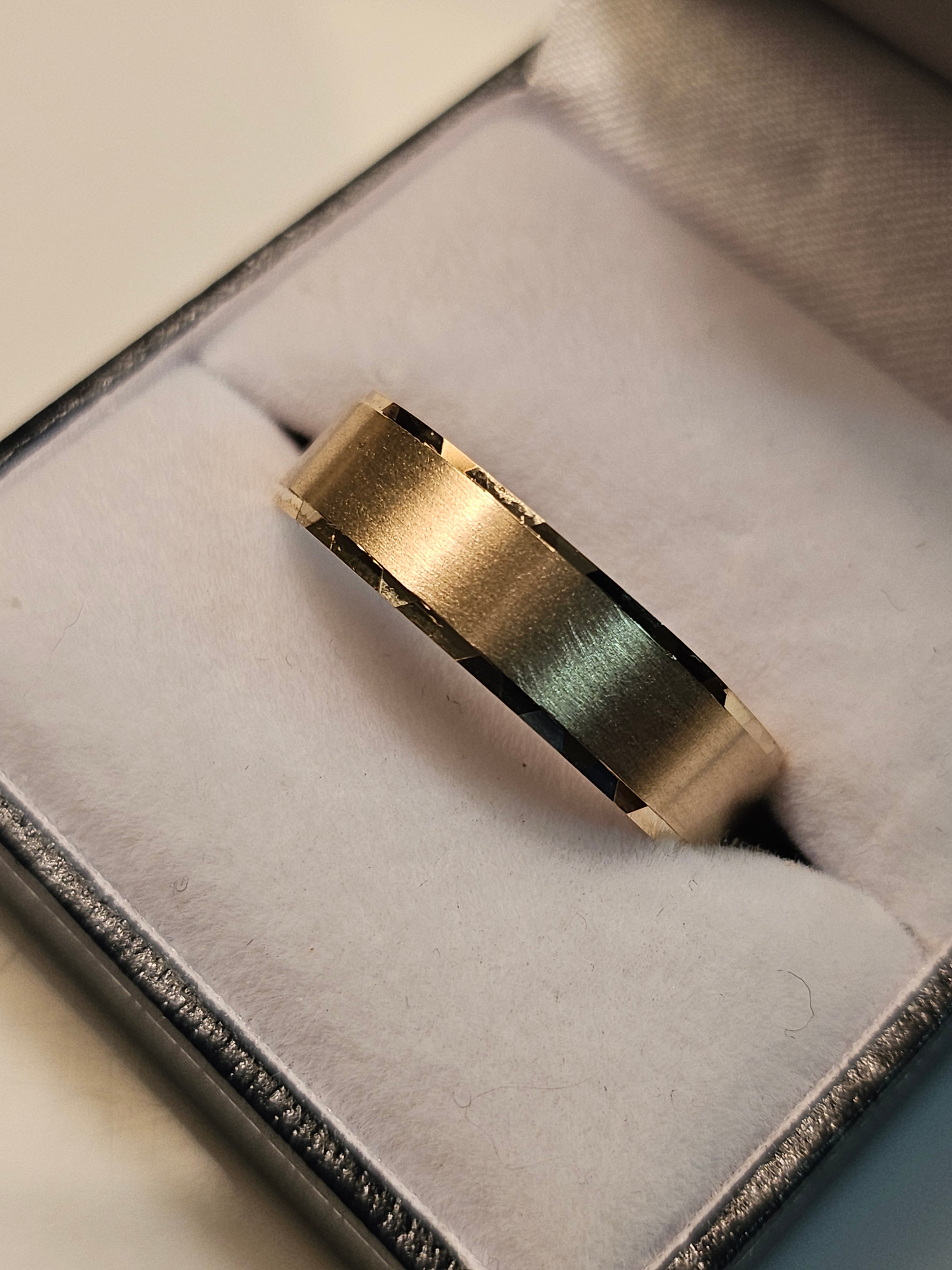 Gold Wedding Band - Men's 1T010M - $2078