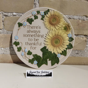 Stepping Stone / Wall Plaque - Be Thankful - 13510