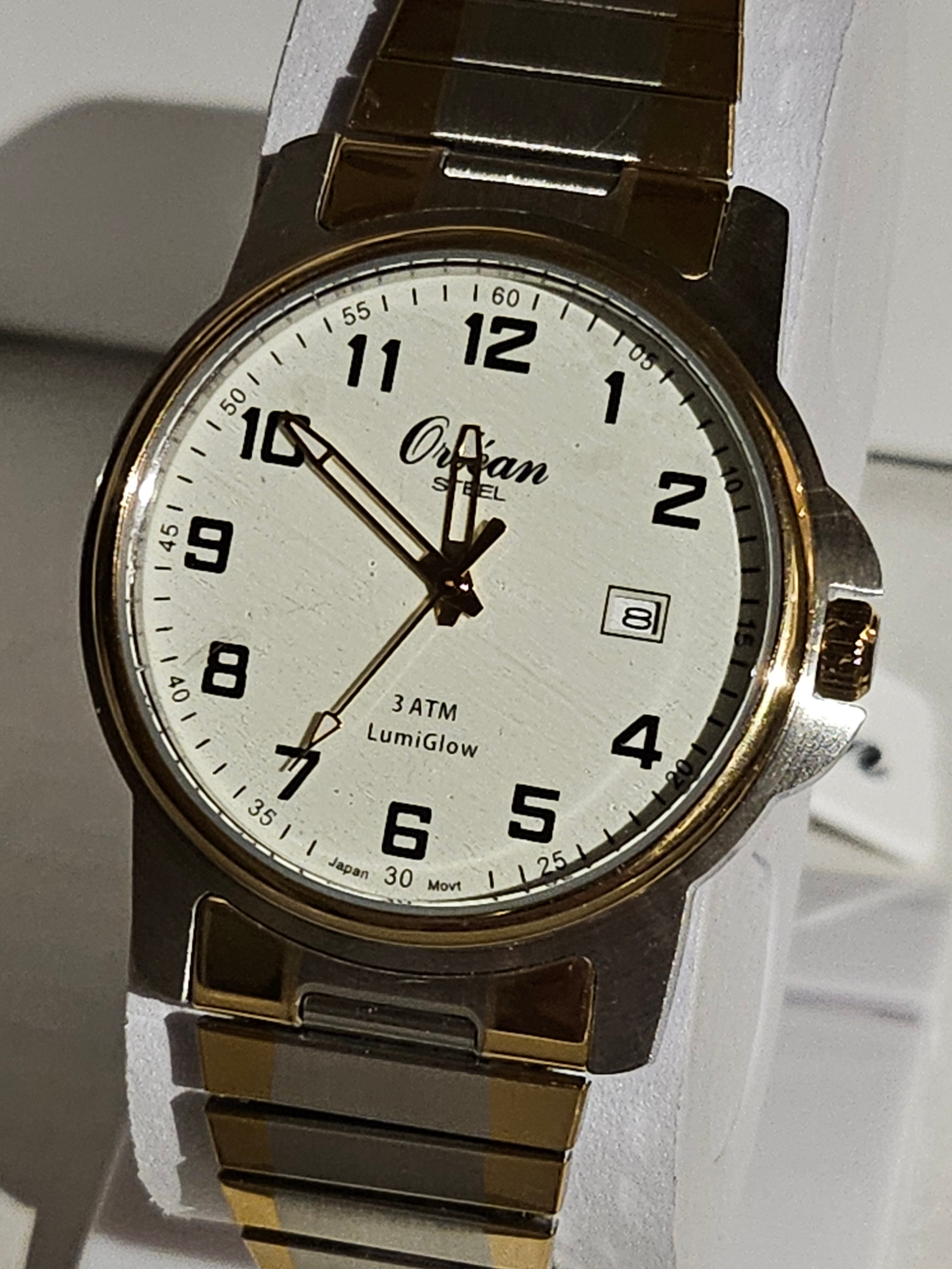 Orlean Watch - Expansion Band - LumiGlow - ME3192