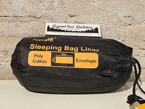 Ace Camp Sleeping Bag Liner -Poly Cotton - Envelope Style - 75x200cm - 3964