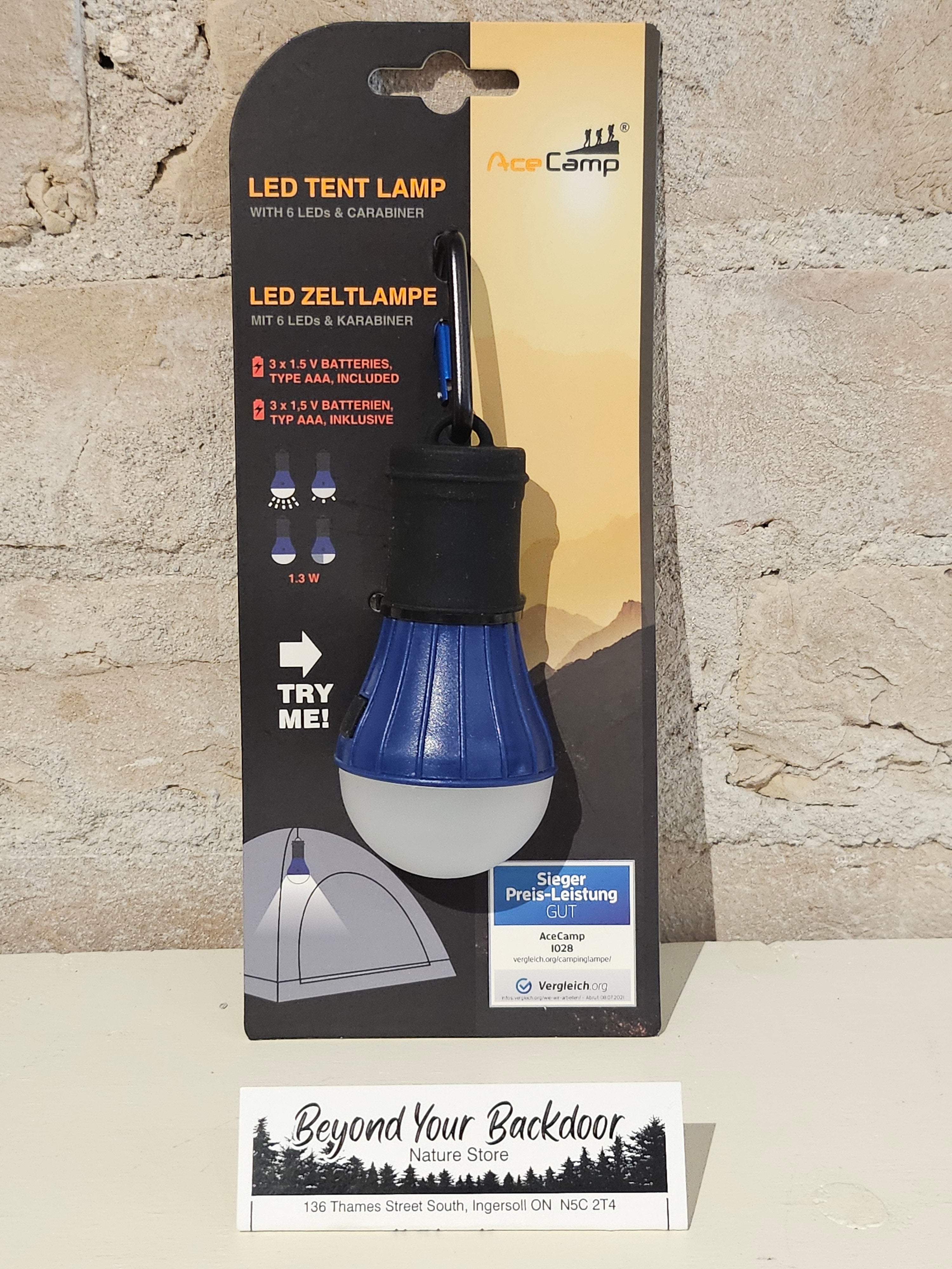Ace Camp LED Tent Lamp - Blue - 10286
