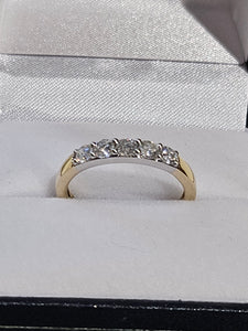Diamond Anniversary Ring (5)- SR12735 - Y