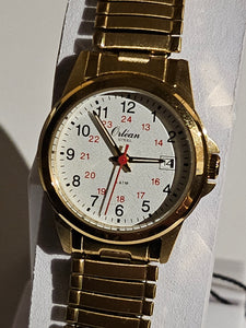 Orlean Watch - 24 Hour - Expansion Bracelet - ME3346X