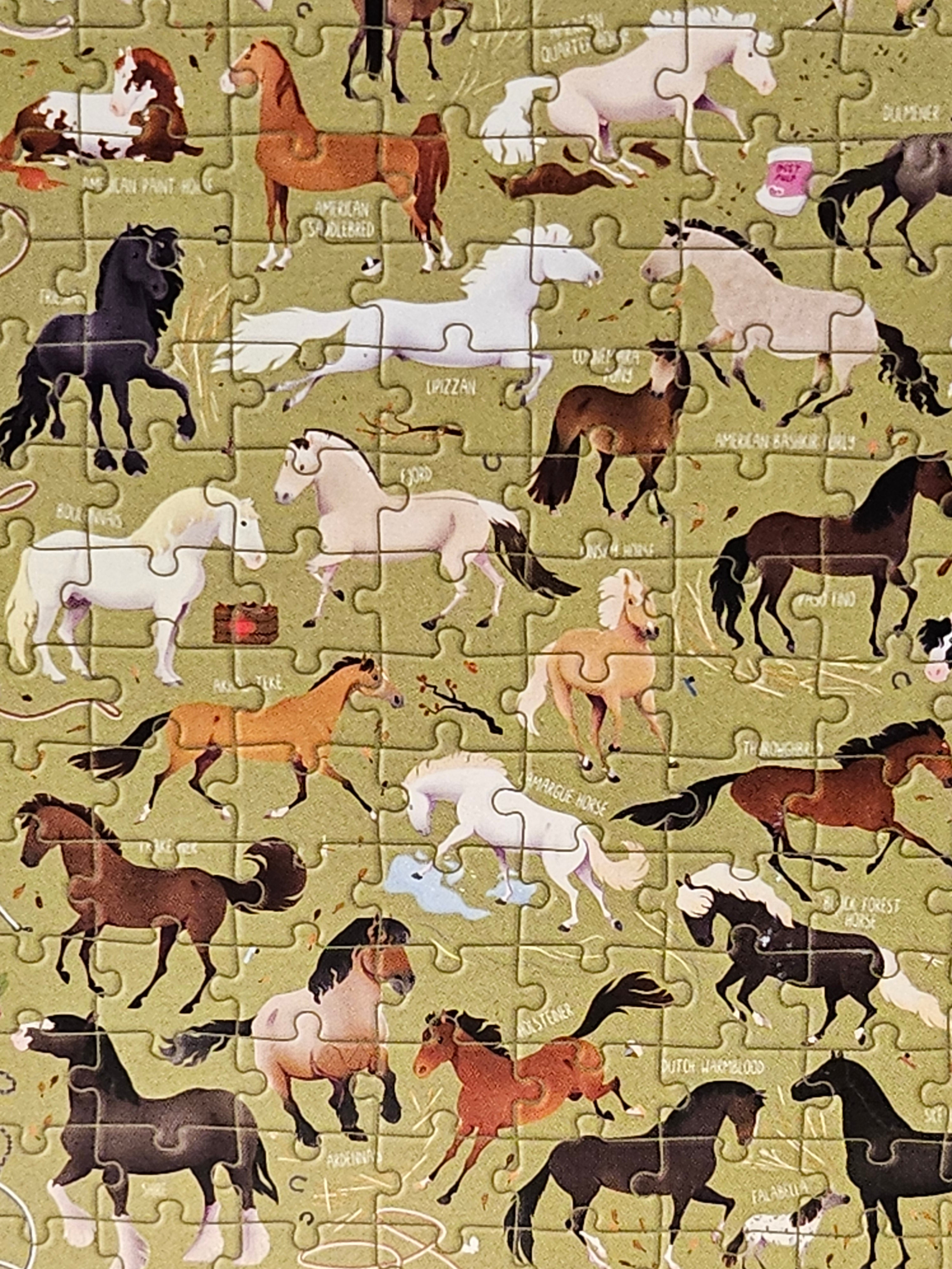Banana Panda - Horses -  - 7+ - Puzzlove Puzzle - 200 pieces - 49216