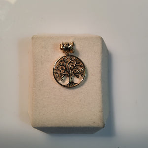 Gold Charm - Tree of Life - 2136