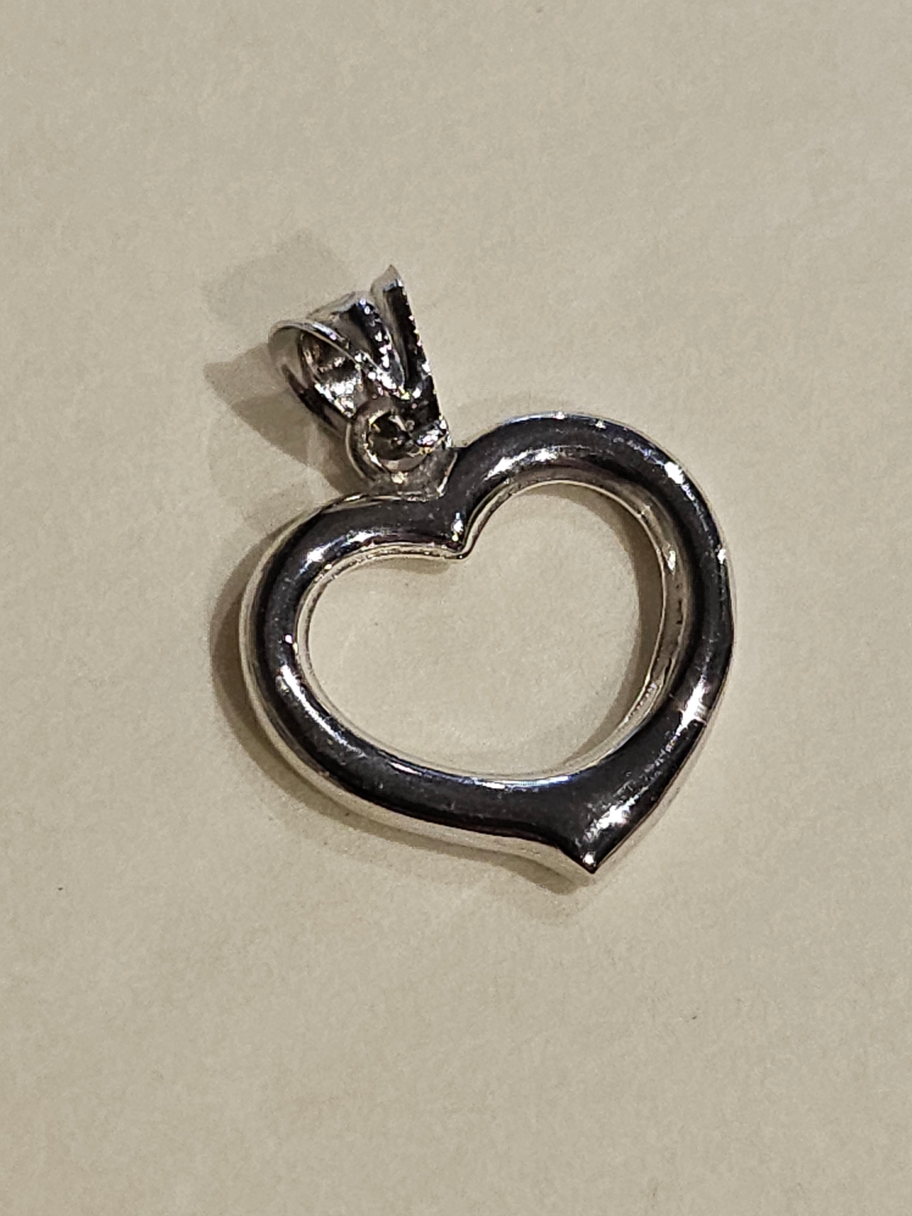 Gold Charm - Heart - 2134