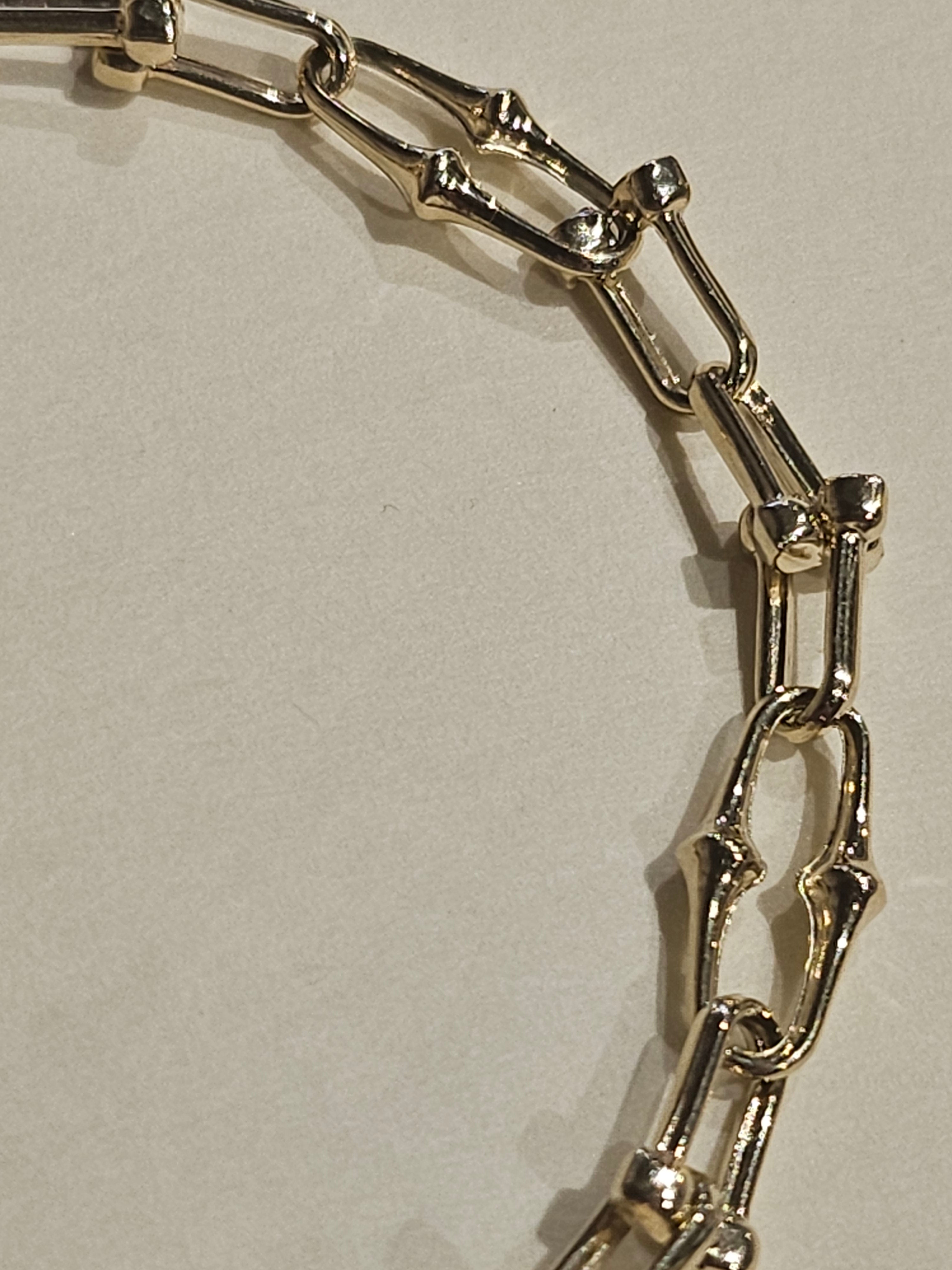 Yellow Gold (10Kt) Link Bracelet - 7.5-inch - 9072 - $917