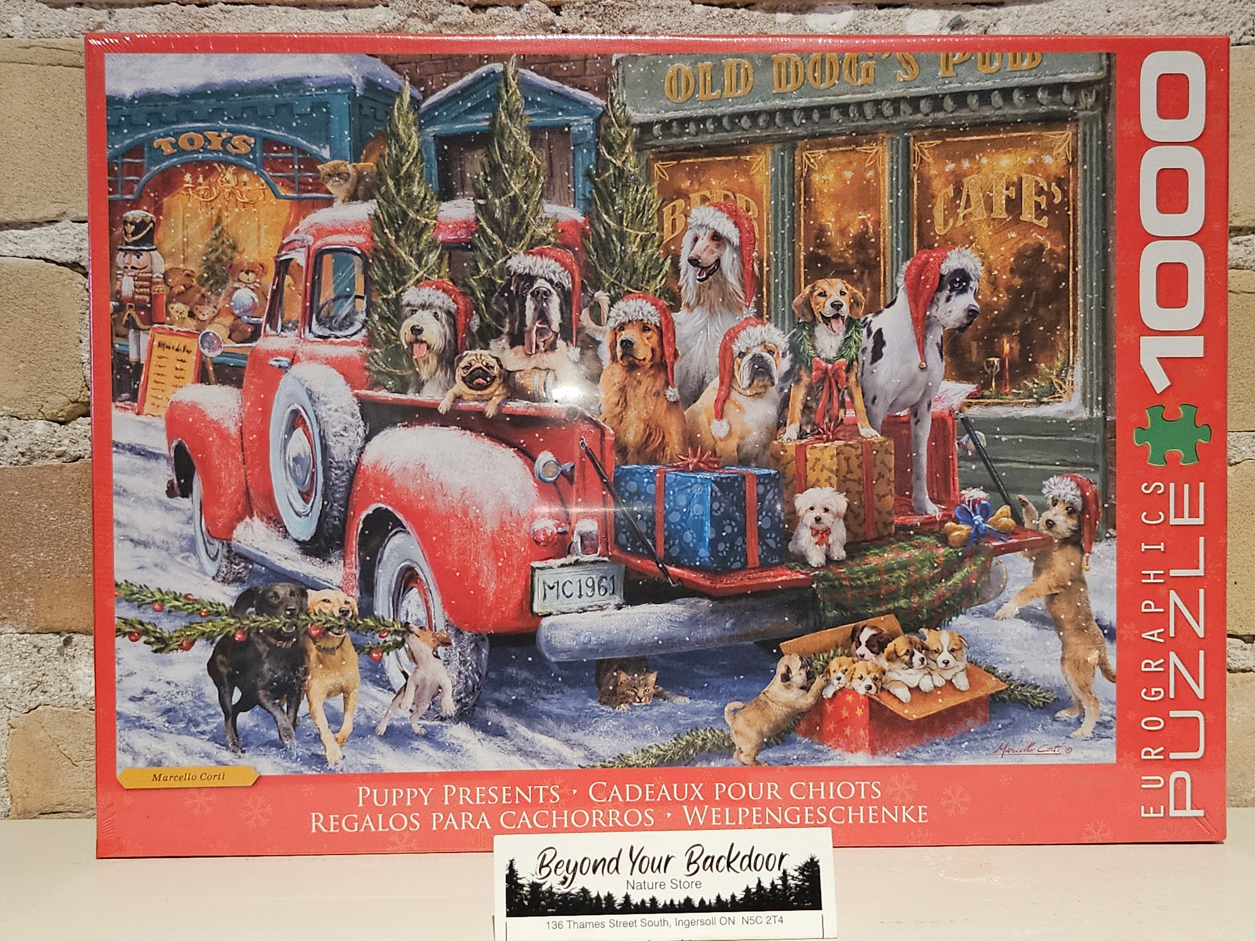 Eurographics Puzzle - Puppy Presents - 1000 pieces - 6000-5993