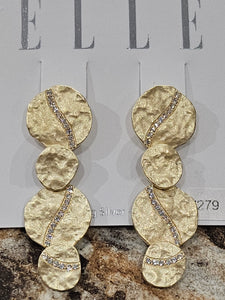 ELLE S/SEarrings - Long Drop Post - Galaxy - $279