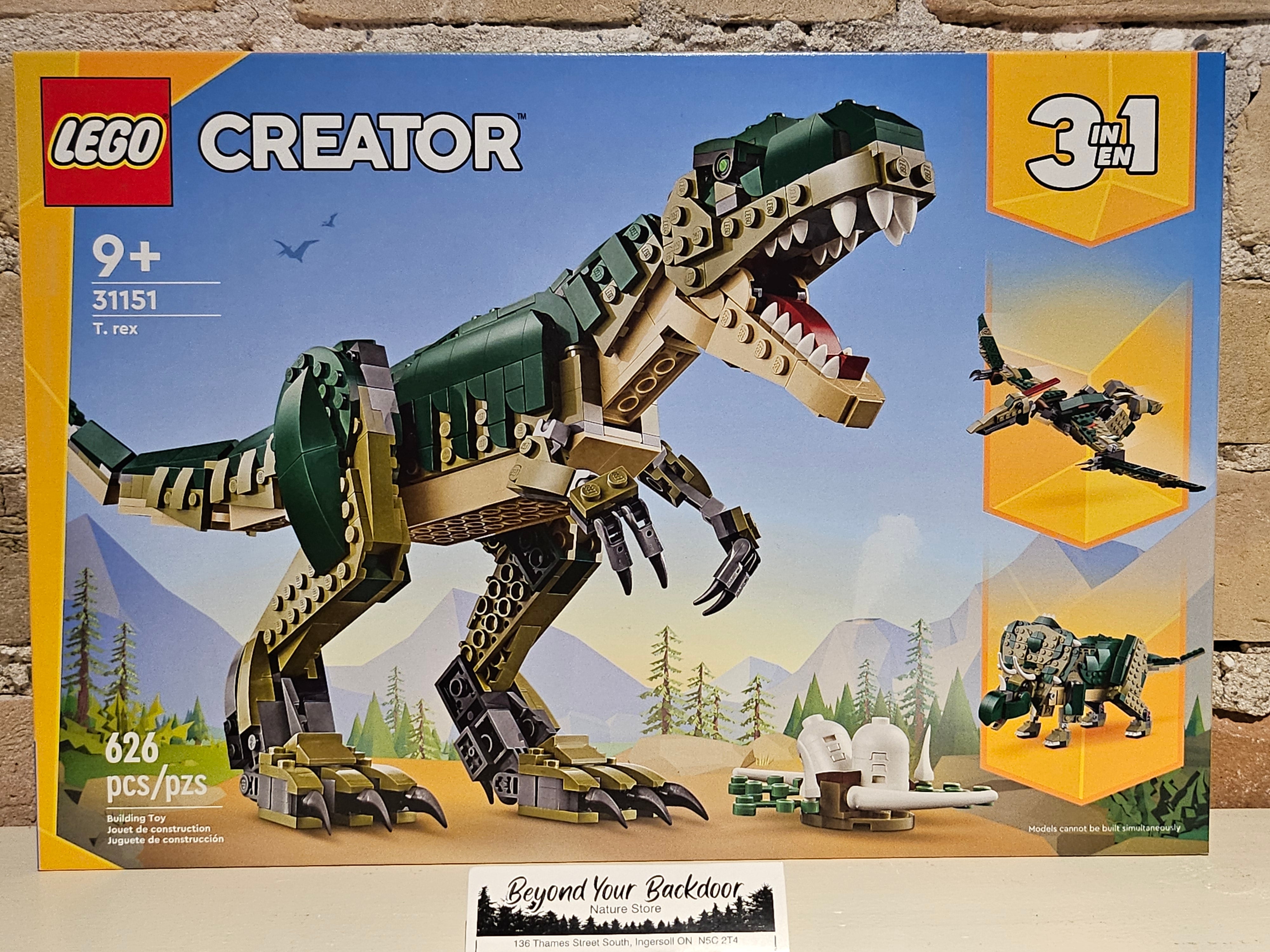 Lego Creator - T. Rex  - Age 9+ - 626 pieces - 31151