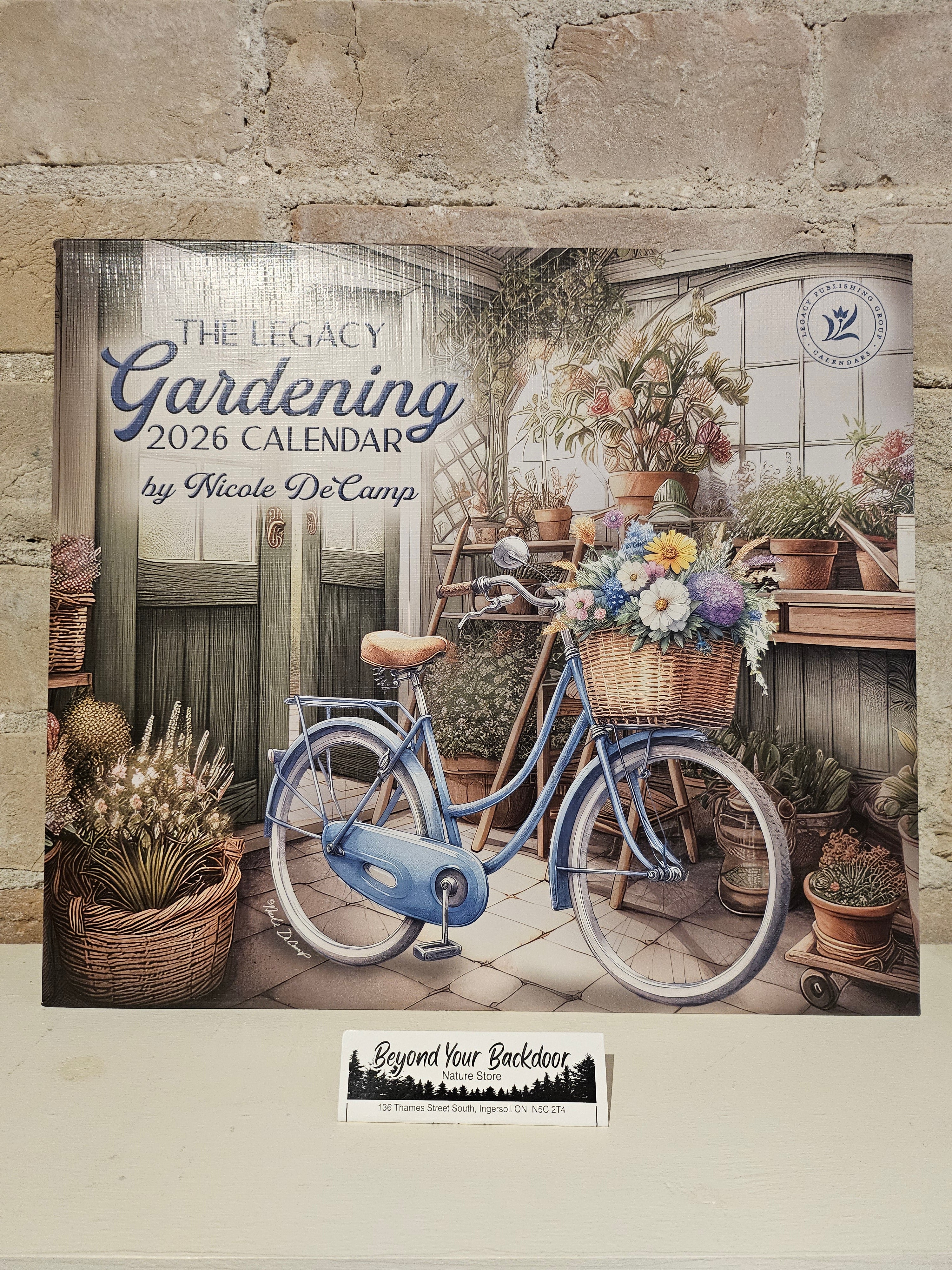 2026 - The Legacy Gardening Calendar - by Nicole DeCamp - WCA103576