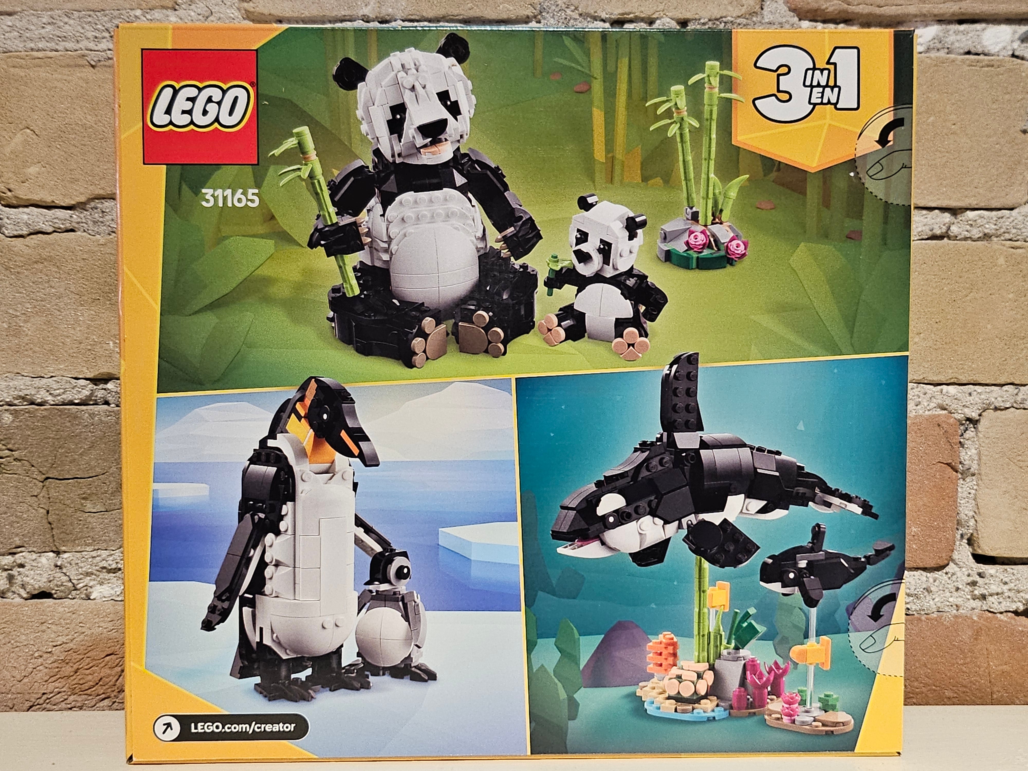 Lego Creator - 3in1 - Panda Family - Age 8+ - 626 pieces - 31165