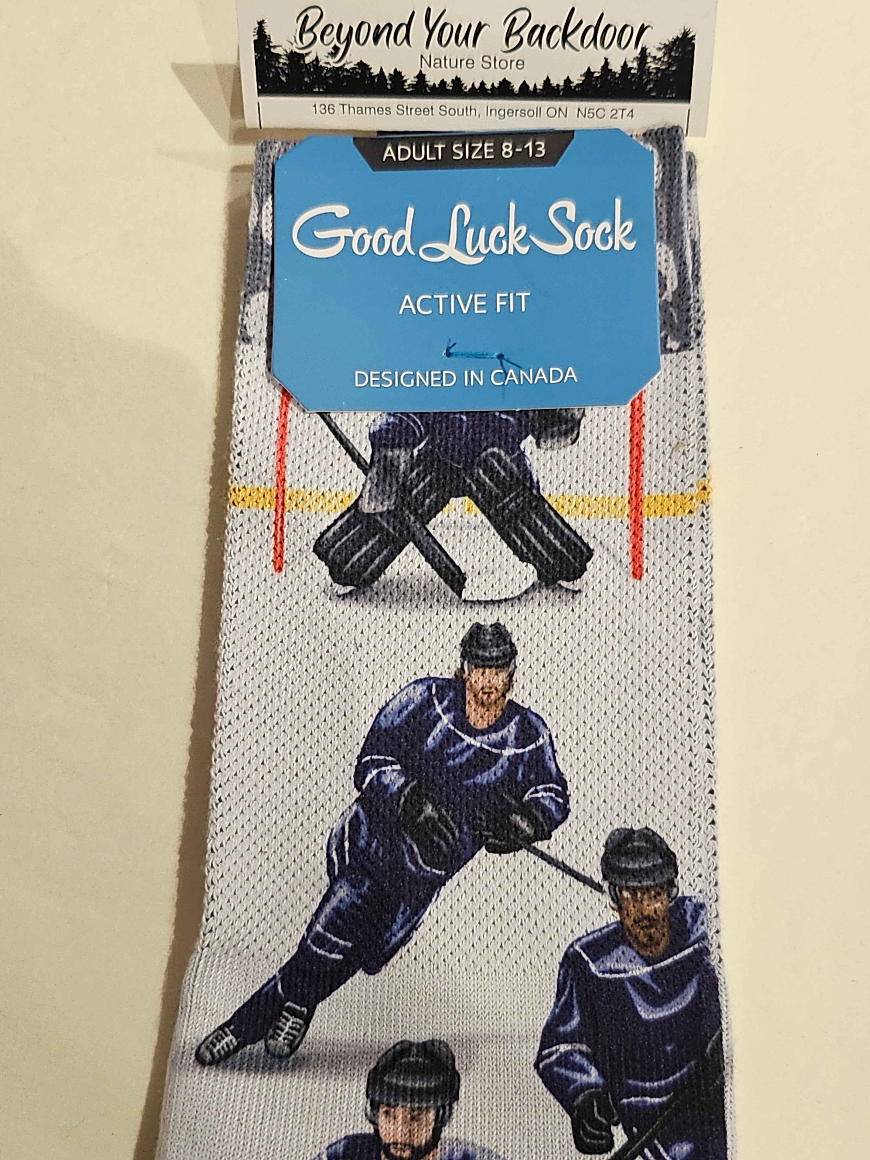 Good Luck Sock - Mens - Active Fit - Fits sizes 8-13 - ASSORTED DESIGNS